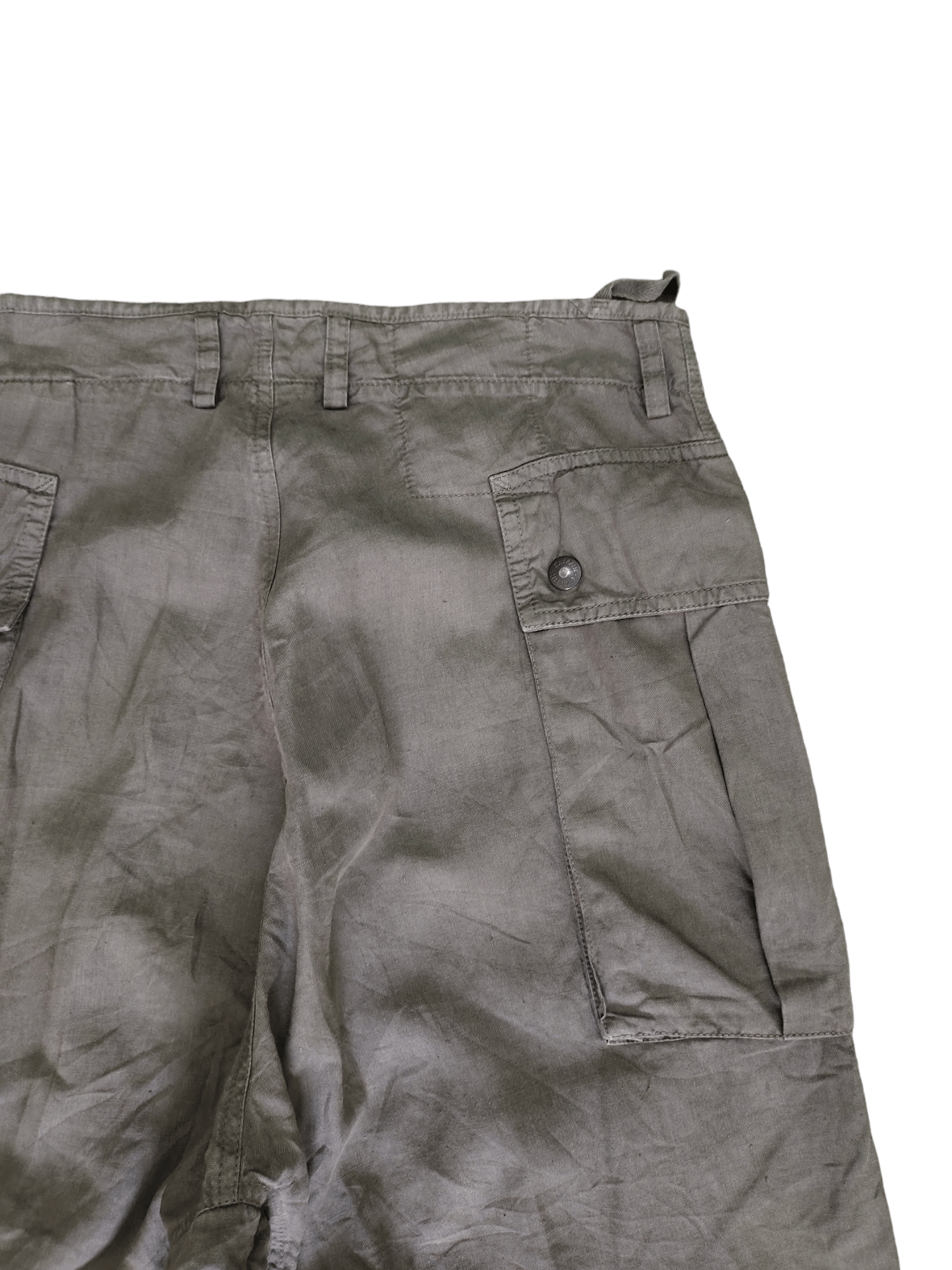 Griffin OG Vintage Griffin Linen Tactical Utility Cargo Pants Size US 31 - 13 Thumbnail