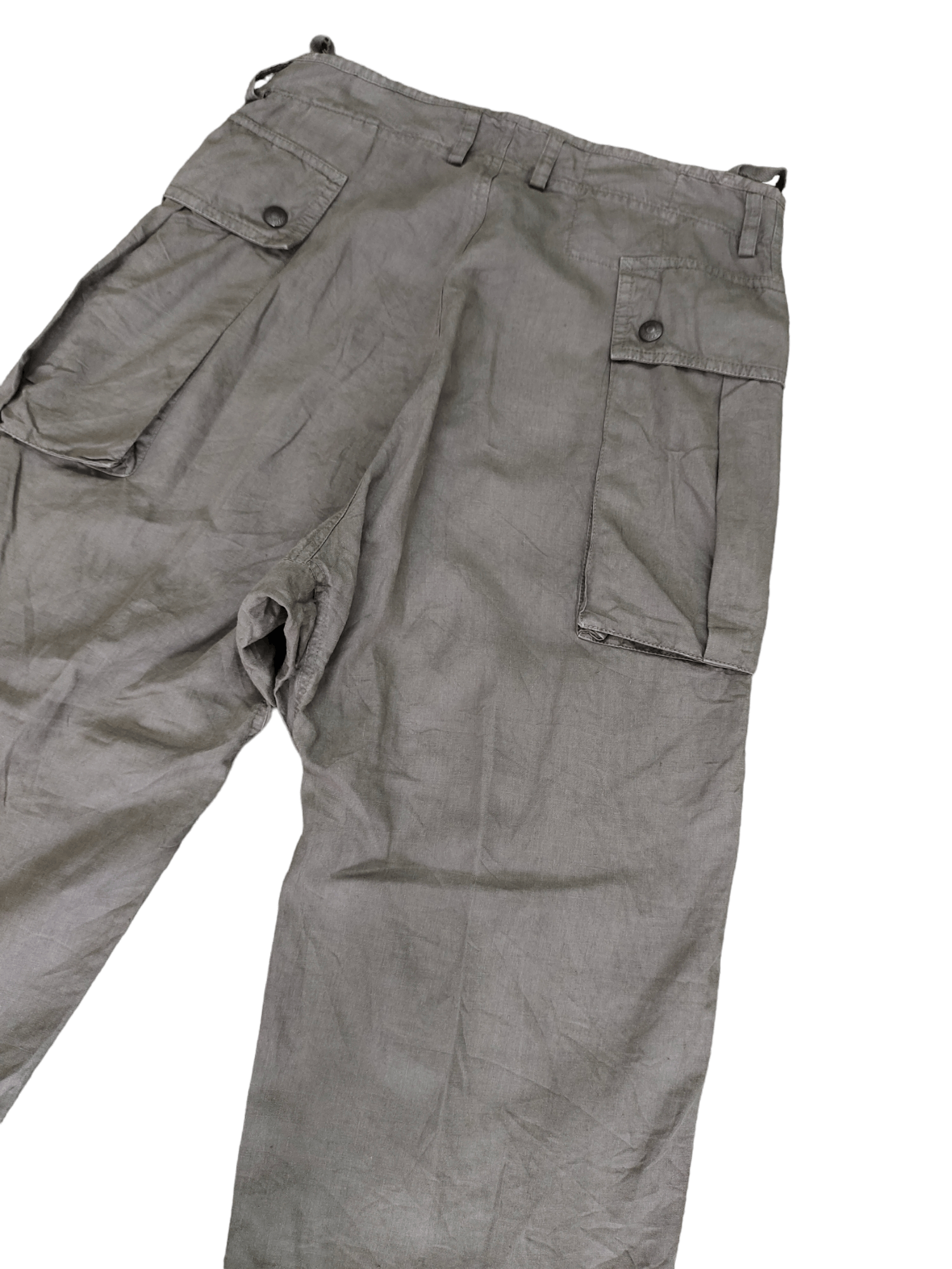 Griffin OG Vintage Griffin Linen Tactical Utility Cargo Pants Size US 31 - 10 Thumbnail