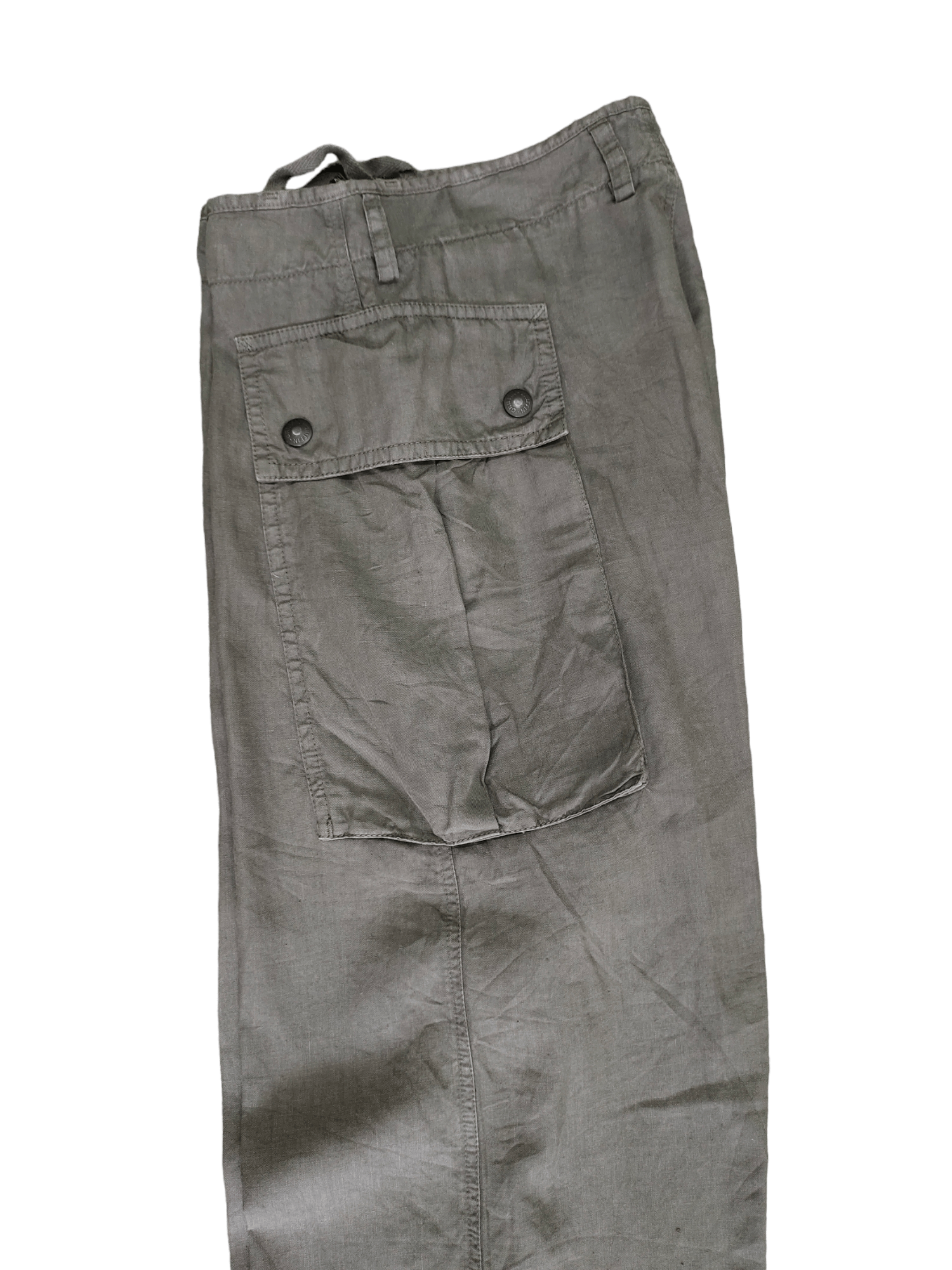 Griffin OG Vintage Griffin Linen Tactical Utility Cargo Pants Size US 31 - 18 Thumbnail