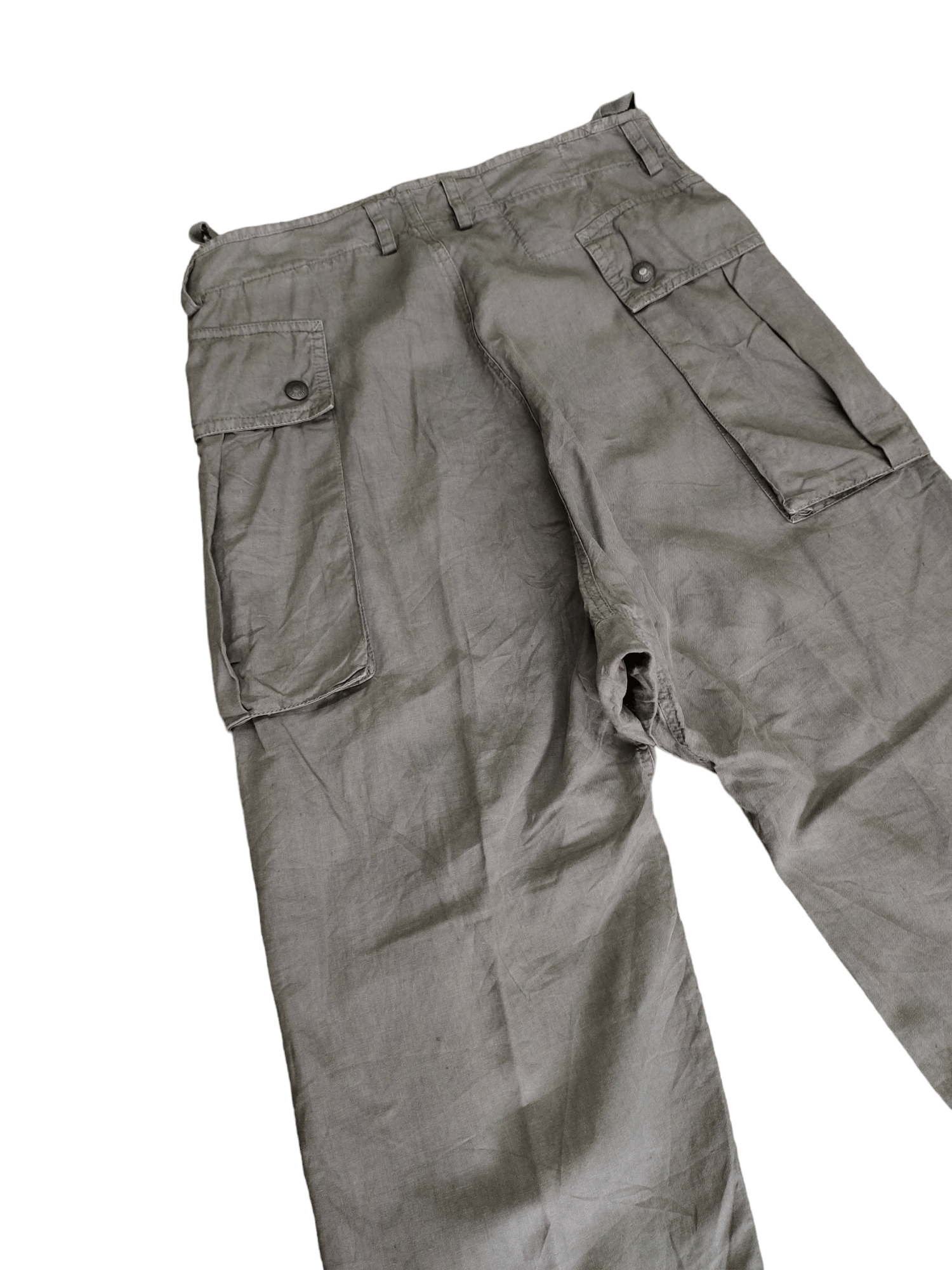 Griffin OG Vintage Griffin Linen Tactical Utility Cargo Pants Size US 31 - 11 Thumbnail