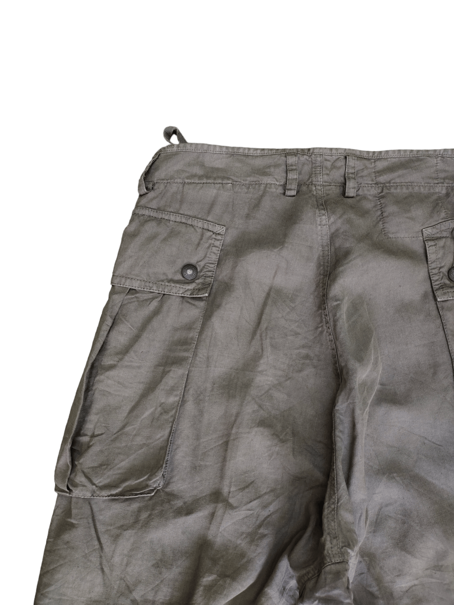 Griffin OG Vintage Griffin Linen Tactical Utility Cargo Pants Size US 31 - 14 Thumbnail