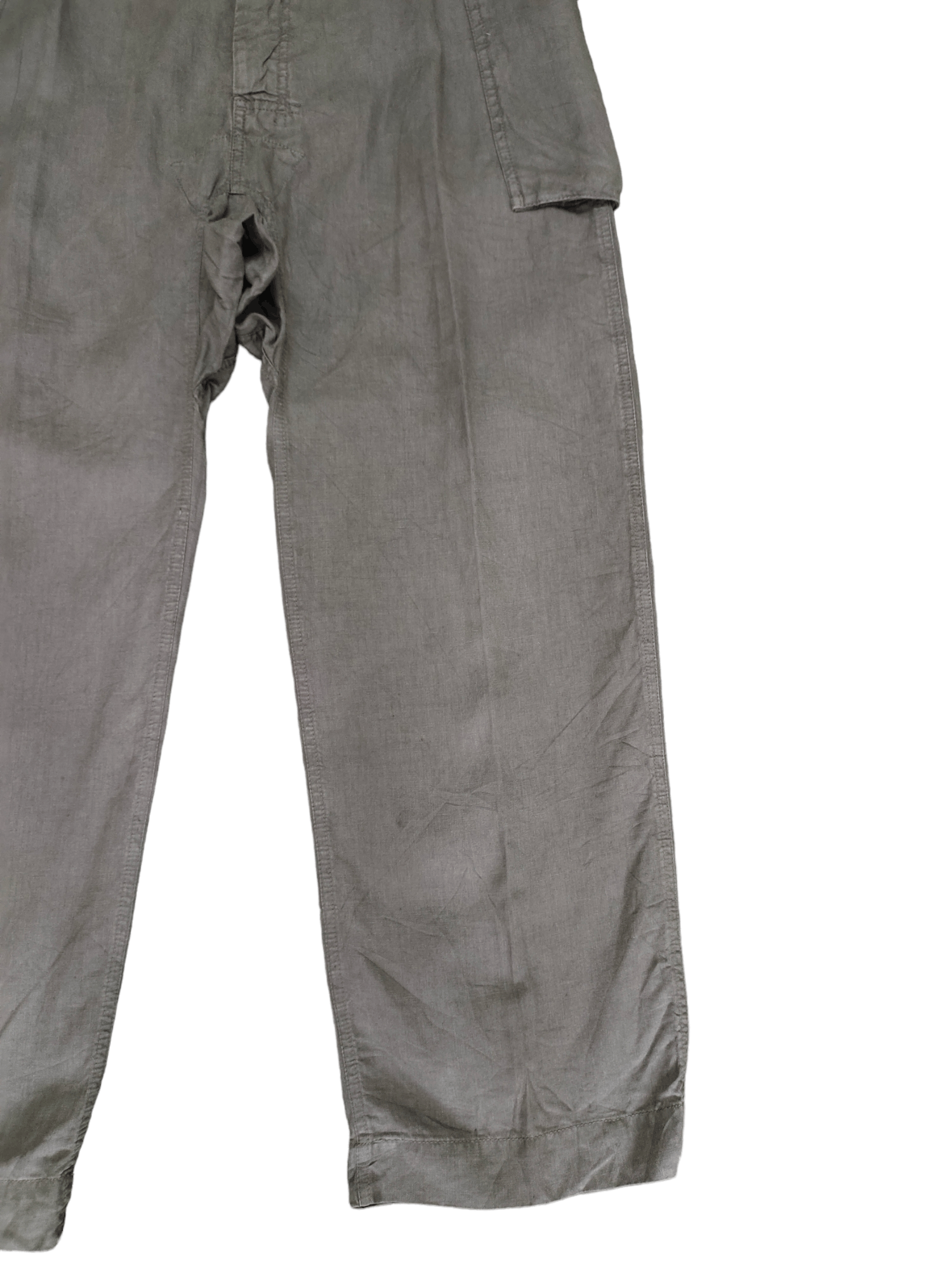 Griffin OG Vintage Griffin Linen Tactical Utility Cargo Pants Size US 31 - 7 Thumbnail