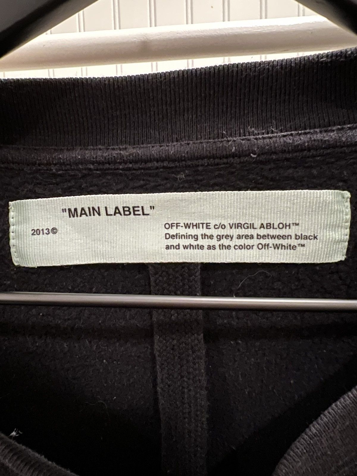 Off-White Off White Diagonal Fire Hands Crewneck Size US XL / EU 56 / 4 - 11 Thumbnail