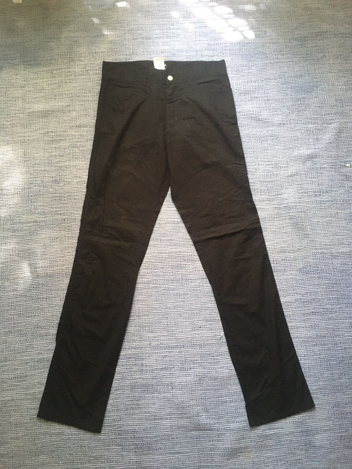 agnes b. vintage agnes B black pants Size US 30 / EU 46 - 1 Thumbnail