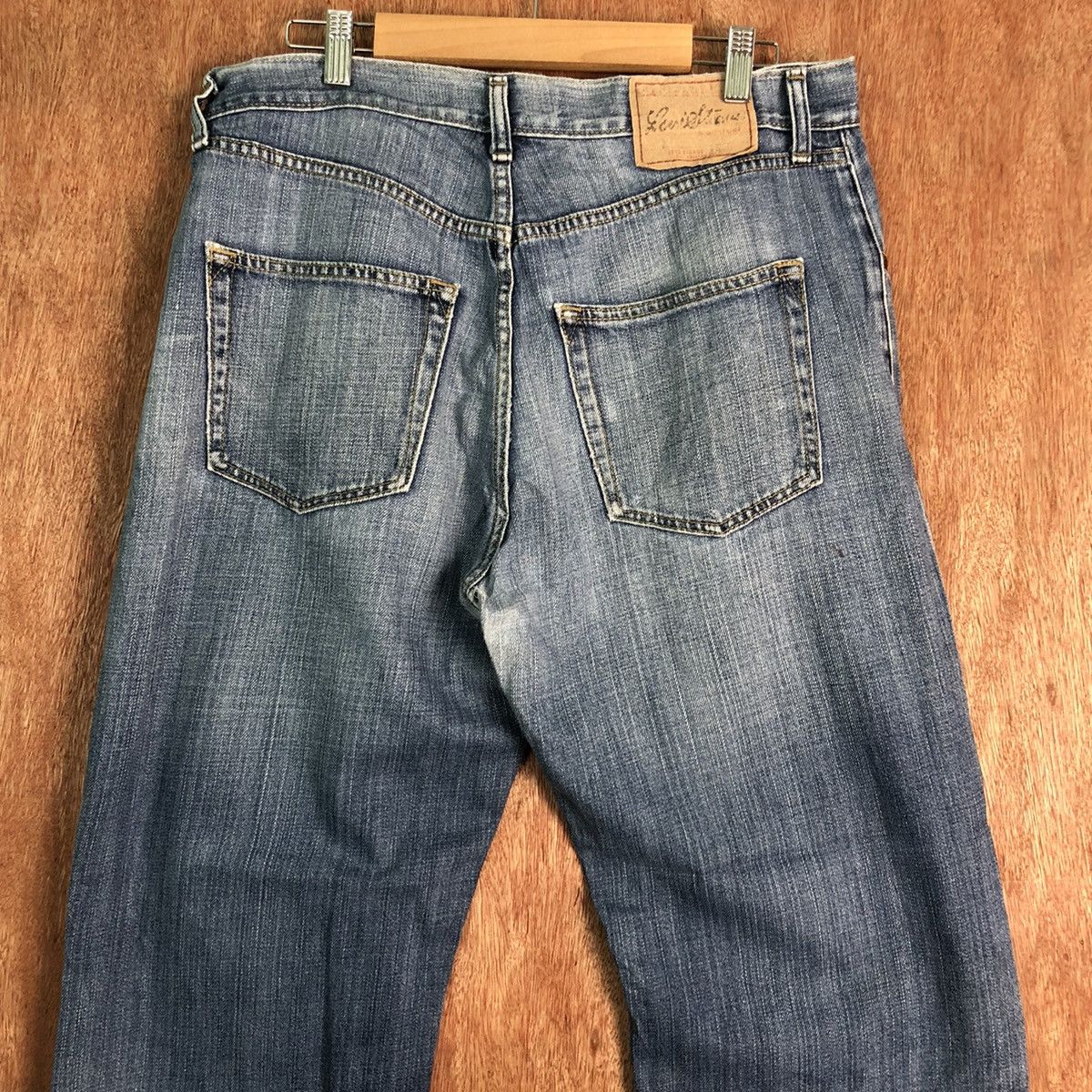 Levi's DLL Levi's Strauss Blue distressed Denim #c194 Size US 33 - 7 Thumbnail