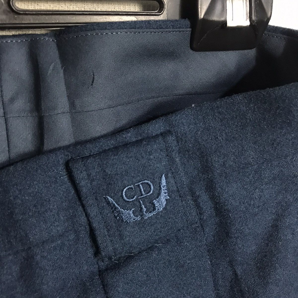 Christian Dior Monsieur × Vintage Vintage christian dior small embroidery logo wool pants Size US 30 / EU 46 - 3 Thumbnail