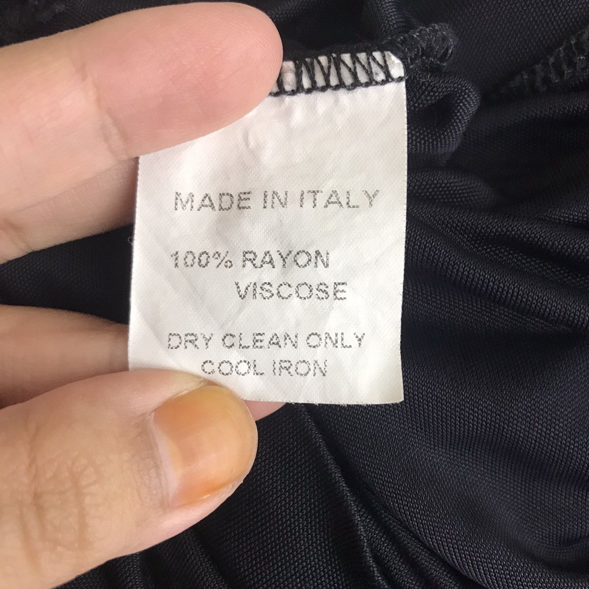 Longchamp LONGCHAMP Italy Designer Black Strechable Black T shirt Size US XS / EU 42 / 0 - 5 Thumbnail