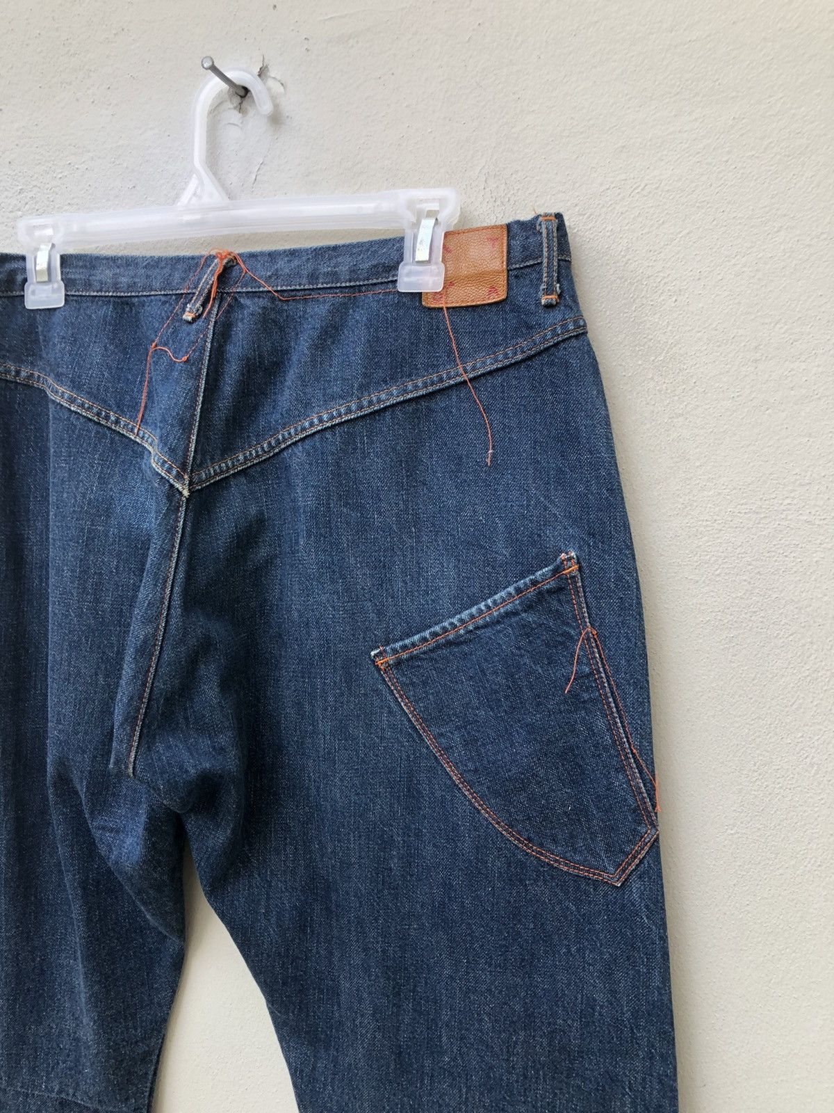 Hiroshi Kato Vintage Kato Japan Selvedge Denim Curved Leg Jeans Size US 32 / EU 48 - 20 Thumbnail