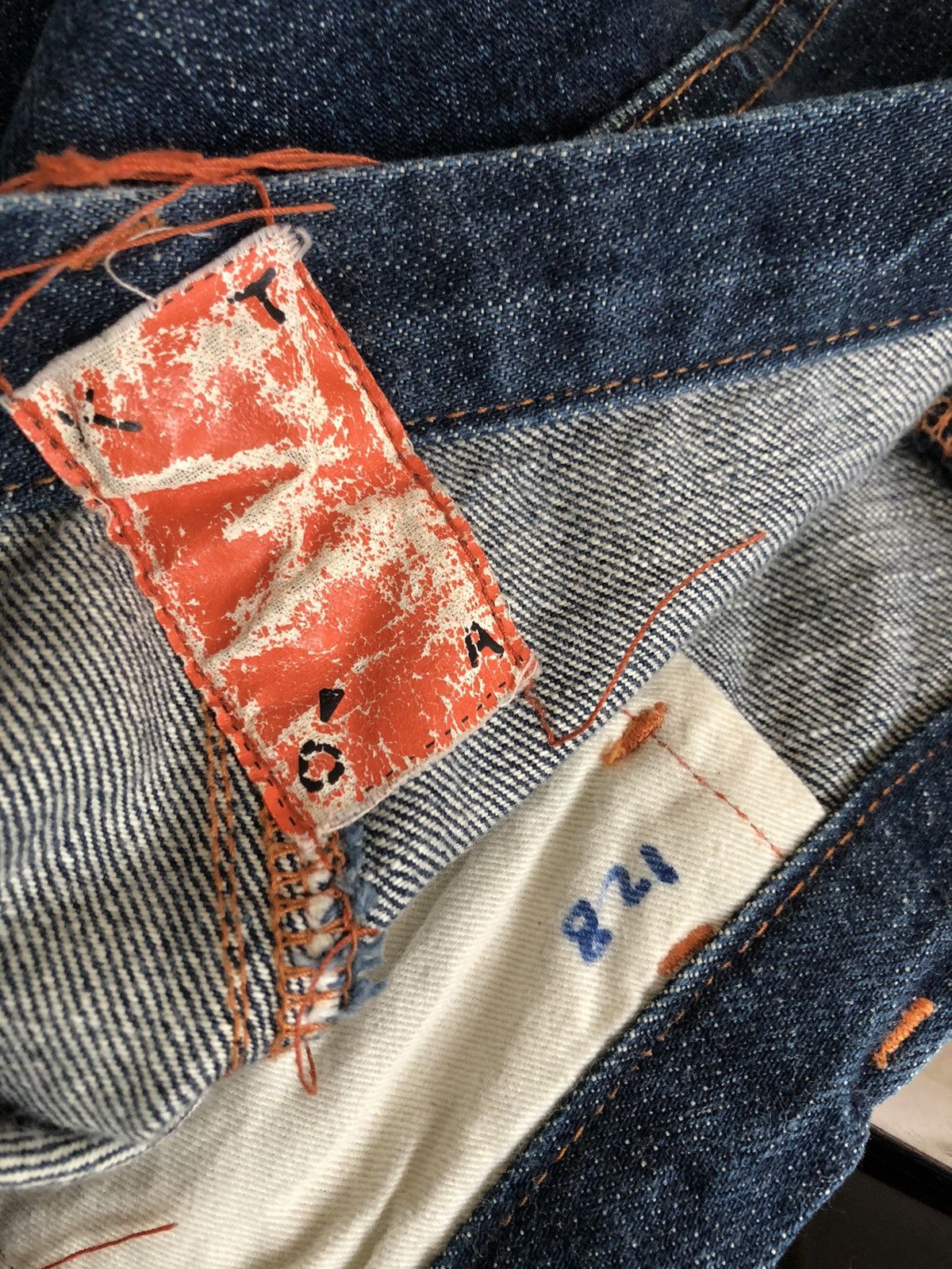 Hiroshi Kato Vintage Kato Japan Selvedge Denim Curved Leg Jeans Size US 32 / EU 48 - 24 Thumbnail