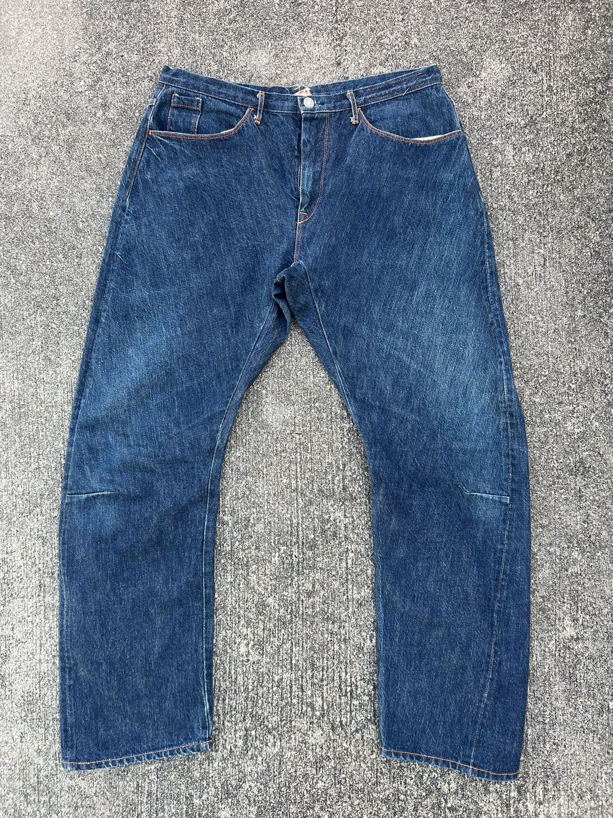 Jeans Dirty Pants faded crash denim thrashed y2k distressed