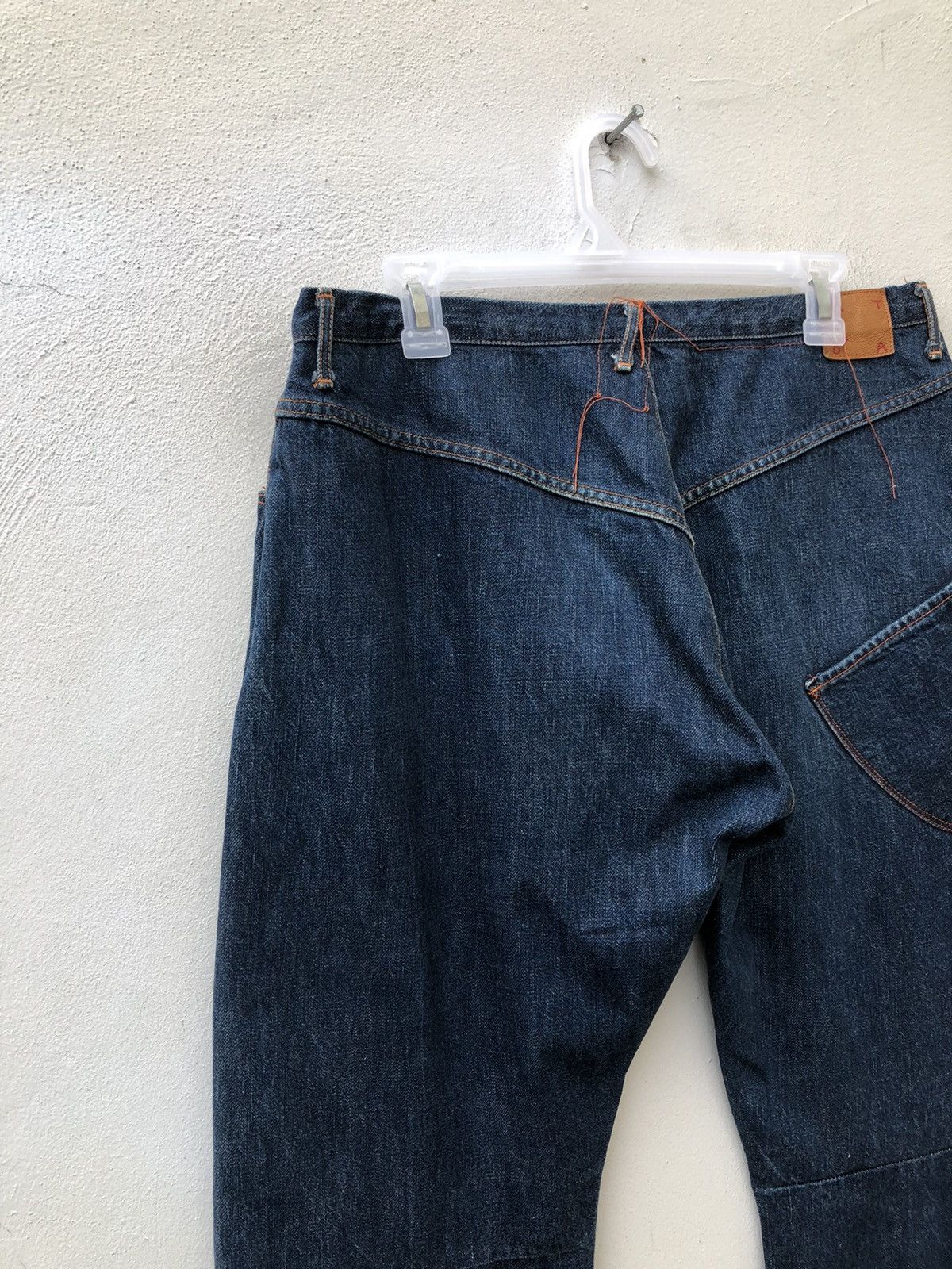 Hiroshi Kato Vintage Kato Japan Selvedge Denim Curved Leg Jeans Size US 32 / EU 48 - 17 Thumbnail