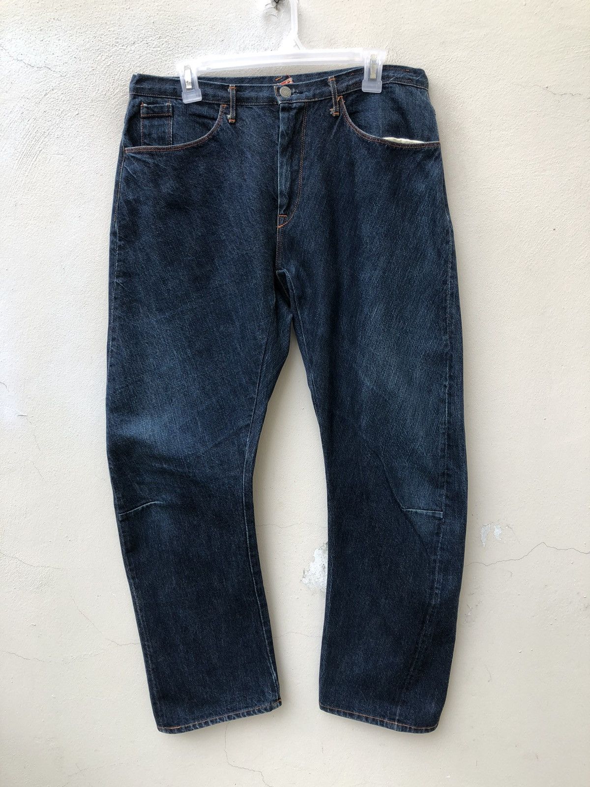 Hiroshi Kato Vintage Kato Japan Selvedge Denim Curved Leg Jeans Size US 32 / EU 48 - 6 Thumbnail
