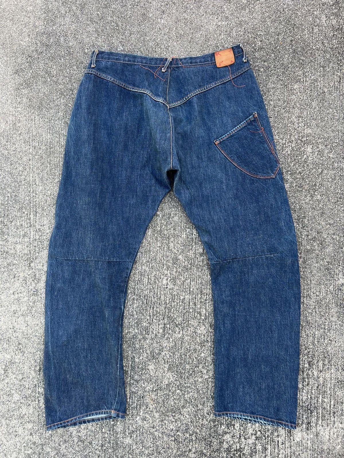 Hiroshi Kato Vintage Kato Japan Selvedge Denim Curved Leg Jeans Size US 32 / EU 48 - 5 Thumbnail