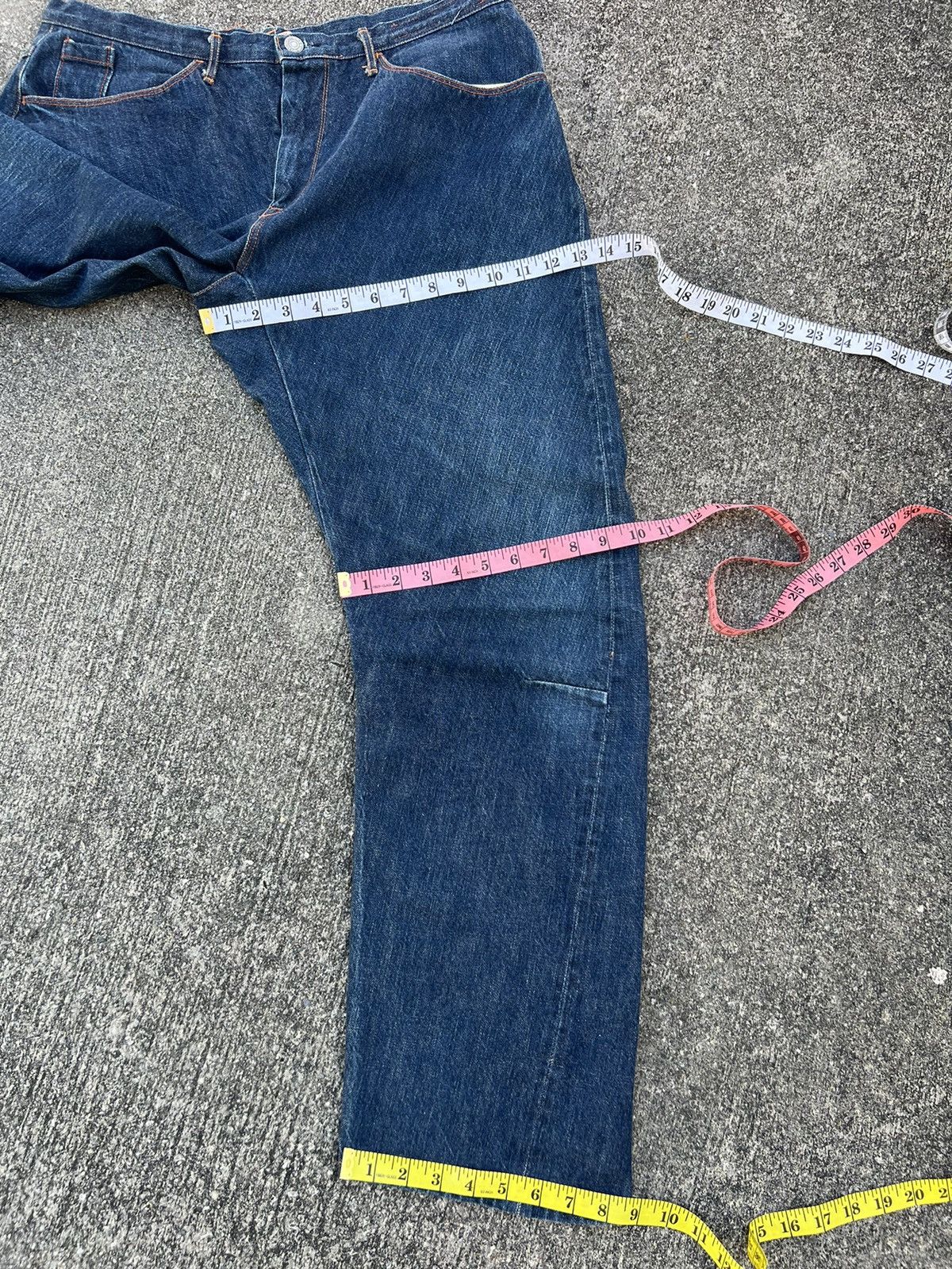 Hiroshi Kato Vintage Kato Japan Selvedge Denim Curved Leg Jeans Size US 32 / EU 48 - 3 Thumbnail
