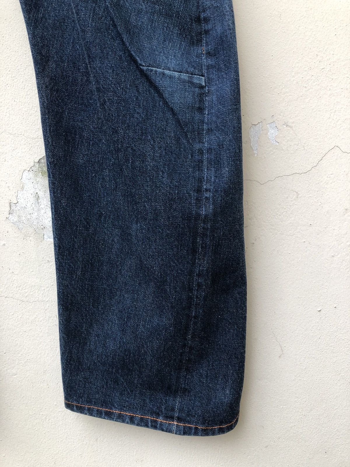 Hiroshi Kato Vintage Kato Japan Selvedge Denim Curved Leg Jeans Size US 32 / EU 48 - 14 Thumbnail