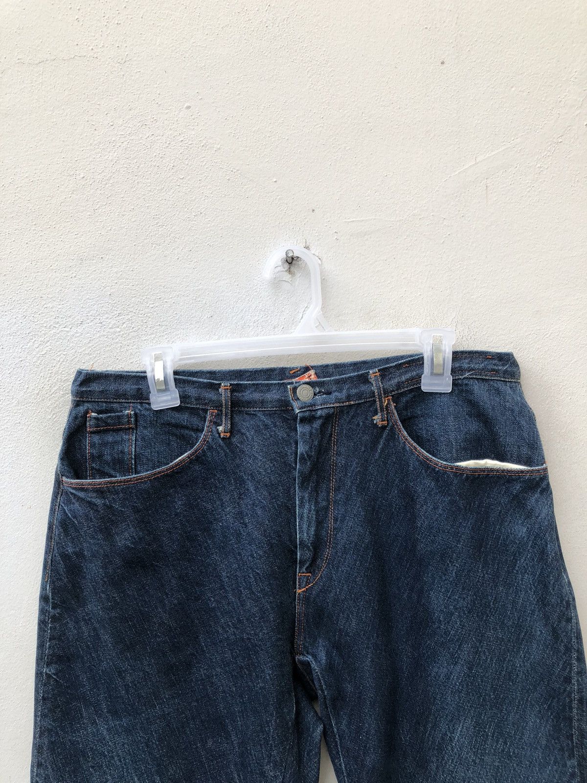 Hiroshi Kato Vintage Kato Japan Selvedge Denim Curved Leg Jeans Size US 32 / EU 48 - 7 Thumbnail