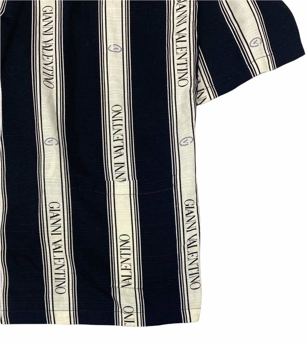 Gianni Valentino × Valentino VINTAGE KIMONO JAPANESE FULL PRINT WITH FULL SPELLOUT Size US L / EU 52-54 / 3 - 8 Thumbnail