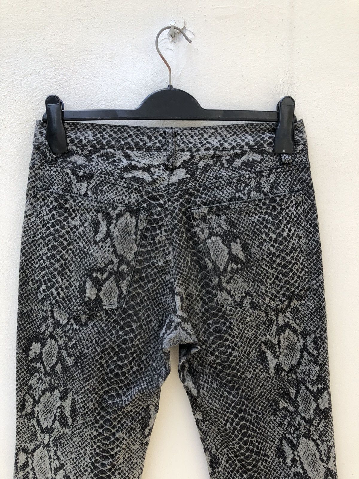 Vintage Vintage J. Secret. B Japan Snake Scales Stretch Flare Pant Size US 30 / EU 46 - 12 Thumbnail