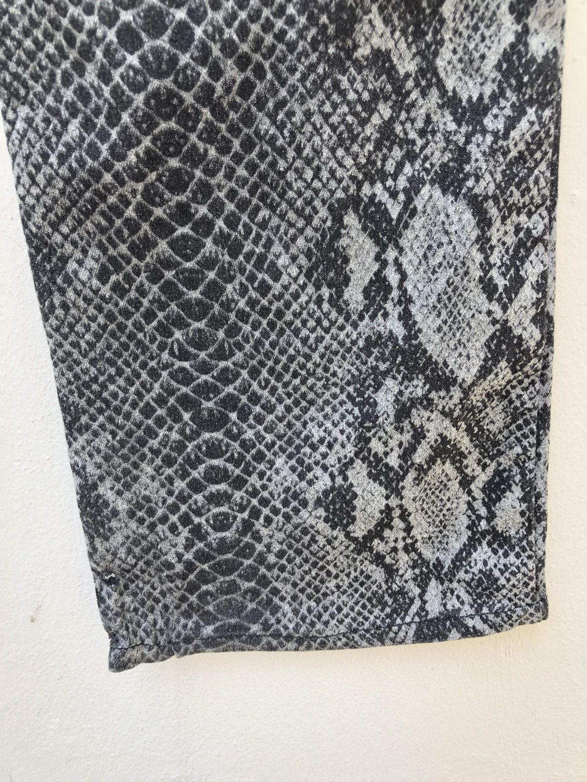 Vintage Vintage J. Secret. B Japan Snake Scales Stretch Flare Pant Size US 30 / EU 46 - 13 Thumbnail
