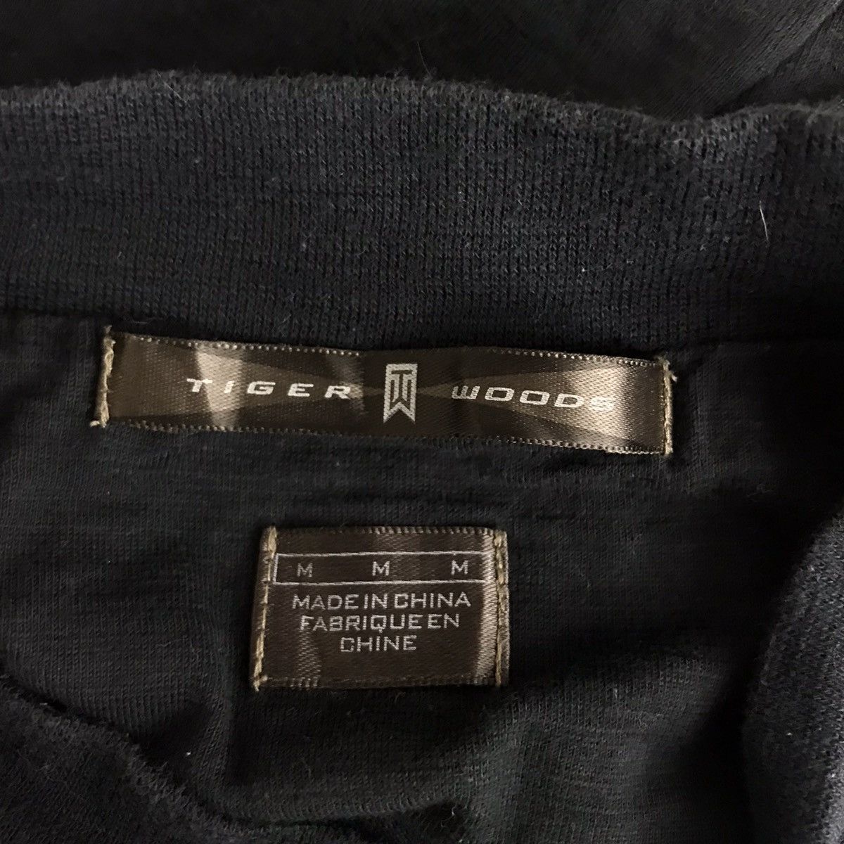 Nike × Tiger Woods NIKE TIGER WOODS Swoosh Black Long Sleeve T-shirt Size US M / EU 48-50 / 2 - 4 Thumbnail
