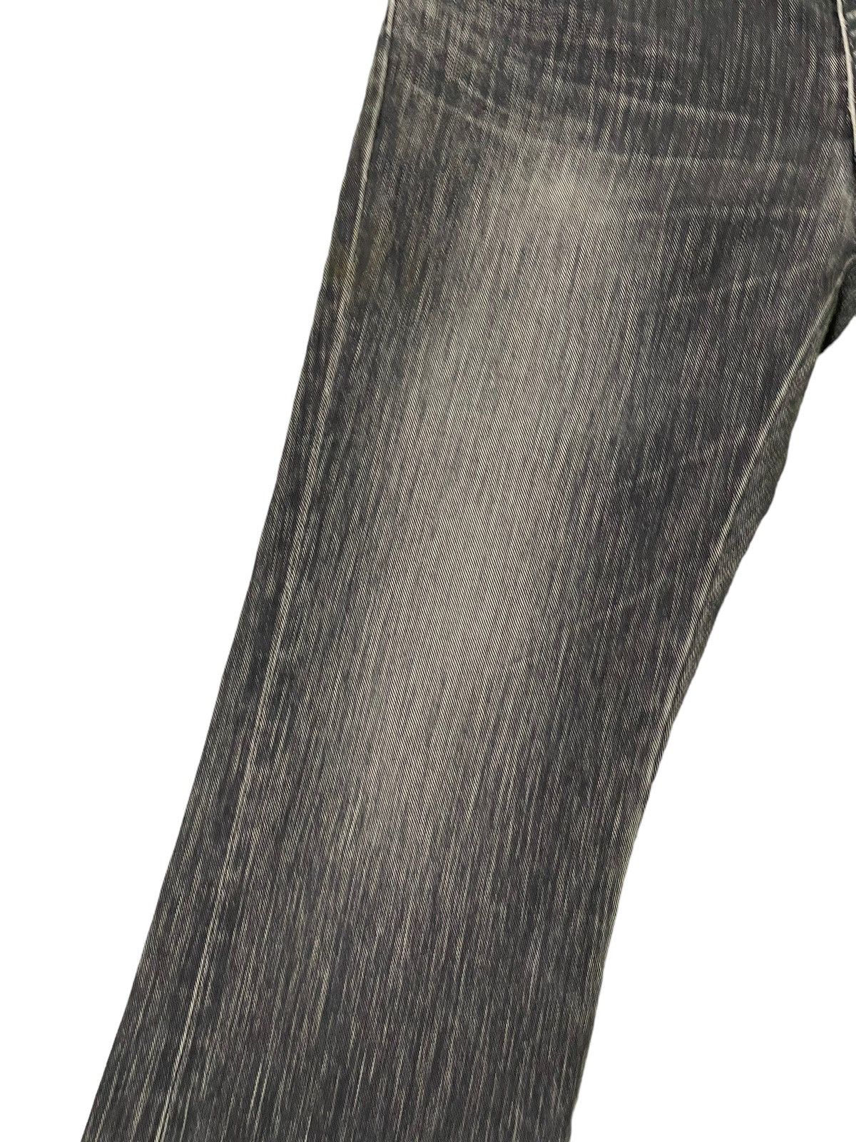 Japanese Brand Flare Jeans Lee Japan Stretch Denim Ripped Boot Cut 1🟦2 Size US 33 - 6 Thumbnail