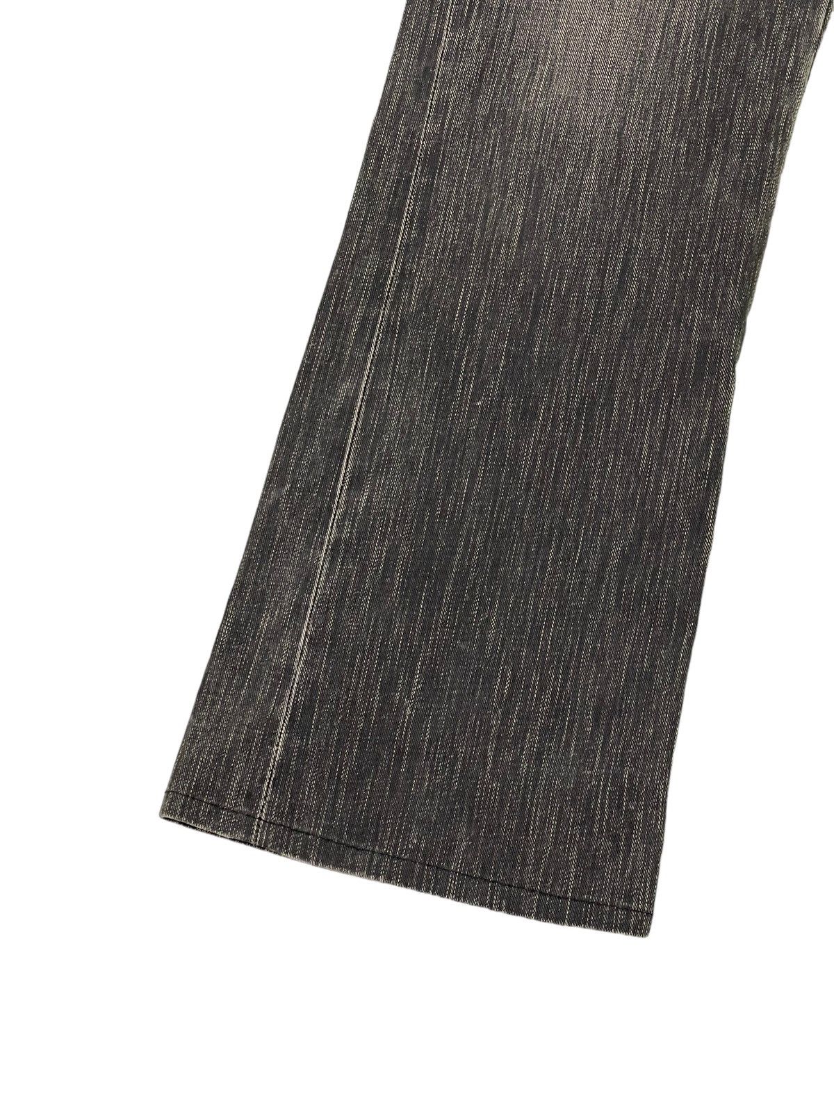 Japanese Brand Flare Jeans Lee Japan Stretch Denim Ripped Boot Cut 1🟦2 Size US 33 - 5 Thumbnail
