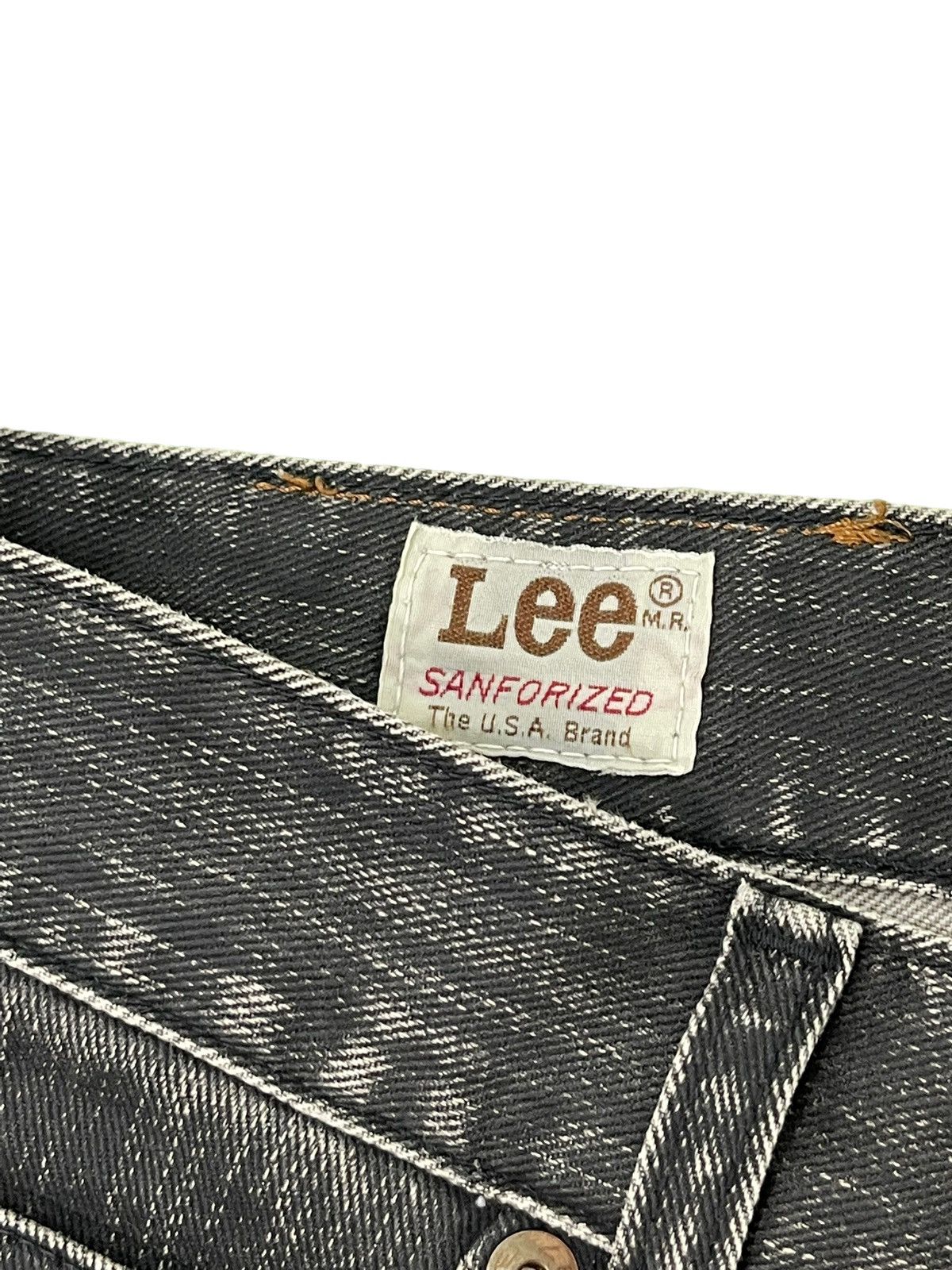 Japanese Brand Flare Jeans Lee Japan Stretch Denim Ripped Boot Cut 1🟦2 Size US 33 - 10 Thumbnail