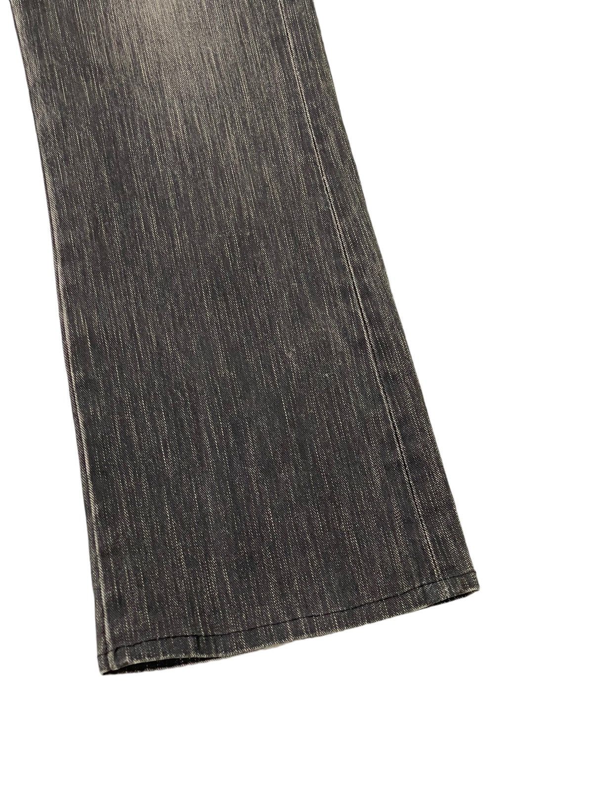 Japanese Brand Flare Jeans Lee Japan Stretch Denim Ripped Boot Cut 1🟦2 Size US 33 - 4 Thumbnail
