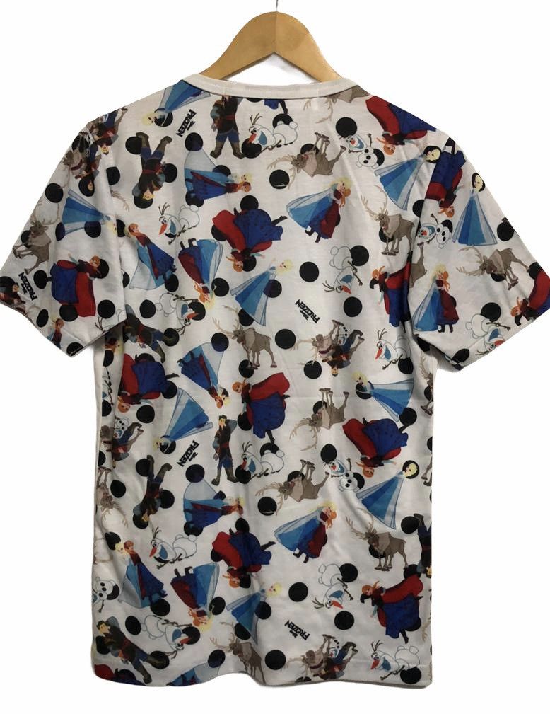 CDG by Comme des Garcons × Comme des Garcons × Comme des Garcons Homme Plus Rare🔥AD2014 CDG Play X Disney Frozen Overprinted Shirt Size US L / EU 52-54 / 3 - 4 Thumbnail