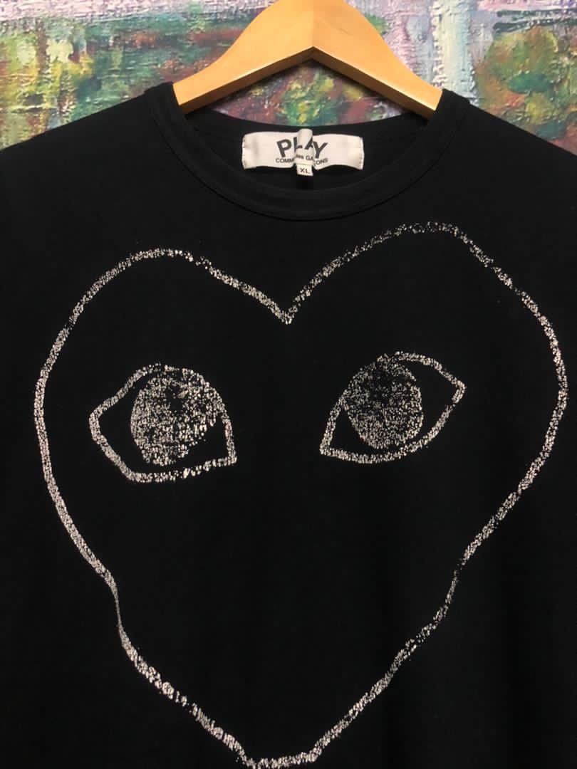CDG by Comme des Garcons × Comme des Garcons Homme Plus × Comme des Garcons PLAY Rare Comme Des Garcons Play Big Logo Heart Love Logo Size US XL / EU 56 / 4 - 9 Thumbnail