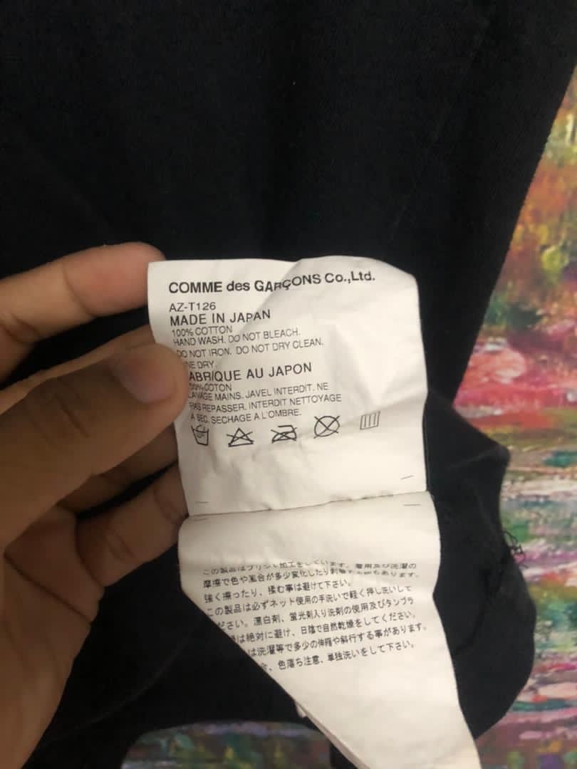 CDG by Comme des Garcons × Comme des Garcons Homme Plus × Comme des Garcons PLAY Rare Comme Des Garcons Play Big Logo Heart Love Logo Size US XL / EU 56 / 4 - 7 Thumbnail