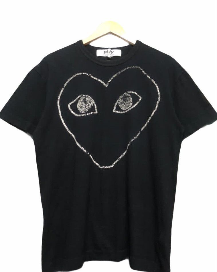 CDG by Comme des Garcons × Comme des Garcons Homme Plus × Comme des Garcons PLAY Rare Comme Des Garcons Play Big Logo Heart Love Logo Size US XL / EU 56 / 4 - 2 Thumbnail