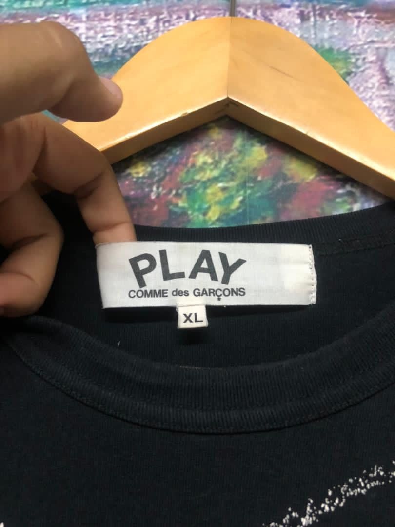 CDG by Comme des Garcons × Comme des Garcons Homme Plus × Comme des Garcons PLAY Rare Comme Des Garcons Play Big Logo Heart Love Logo Size US XL / EU 56 / 4 - 8 Thumbnail