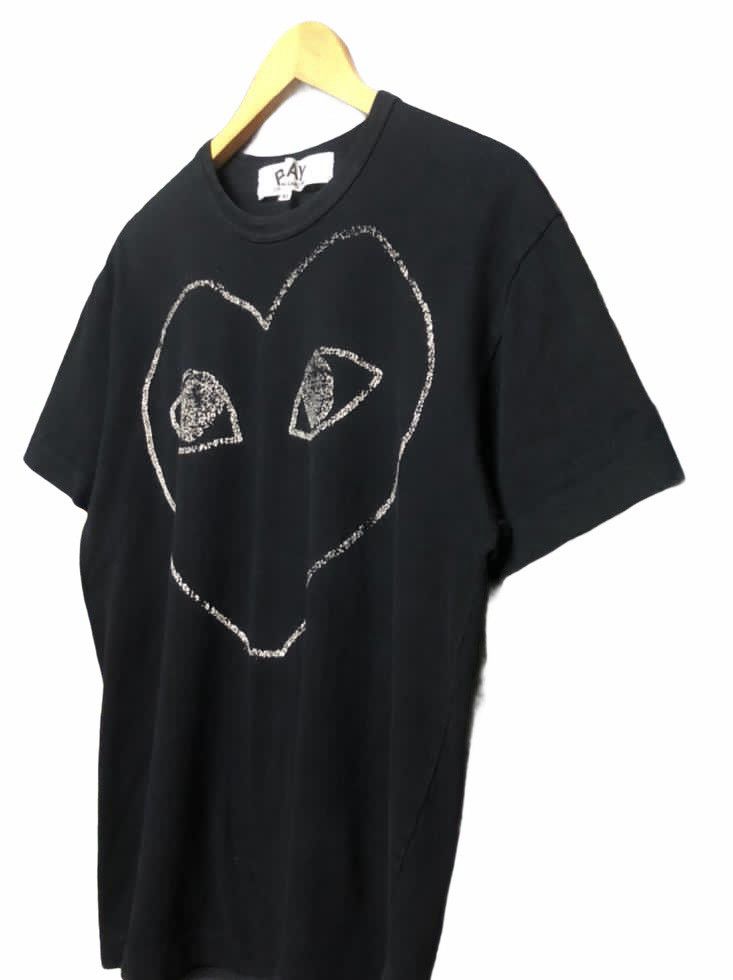 CDG by Comme des Garcons × Comme des Garcons Homme Plus × Comme des Garcons PLAY Rare Comme Des Garcons Play Big Logo Heart Love Logo Size US XL / EU 56 / 4 - 5 Thumbnail