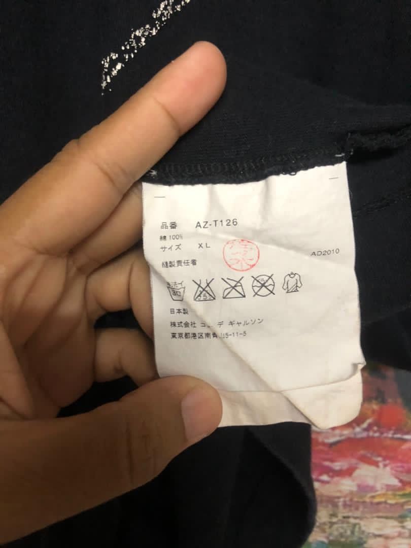 CDG by Comme des Garcons × Comme des Garcons Homme Plus × Comme des Garcons PLAY Rare Comme Des Garcons Play Big Logo Heart Love Logo Size US XL / EU 56 / 4 - 6 Thumbnail