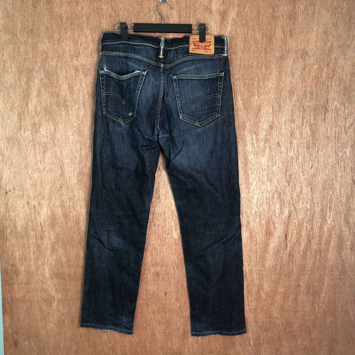 Levi's 511b Levis Dark Blue Denim streetwear pants #6356 Size US 31 - 6 Thumbnail