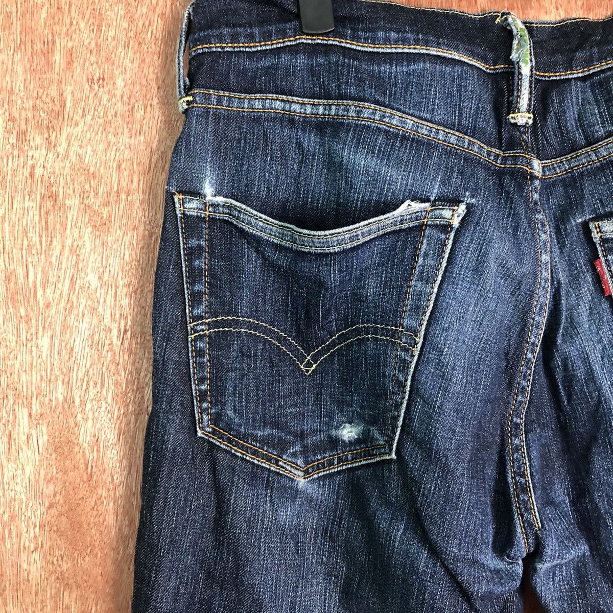 Levi's 511b Levis Dark Blue Denim streetwear pants #6356 Size US 31 - 9 Thumbnail