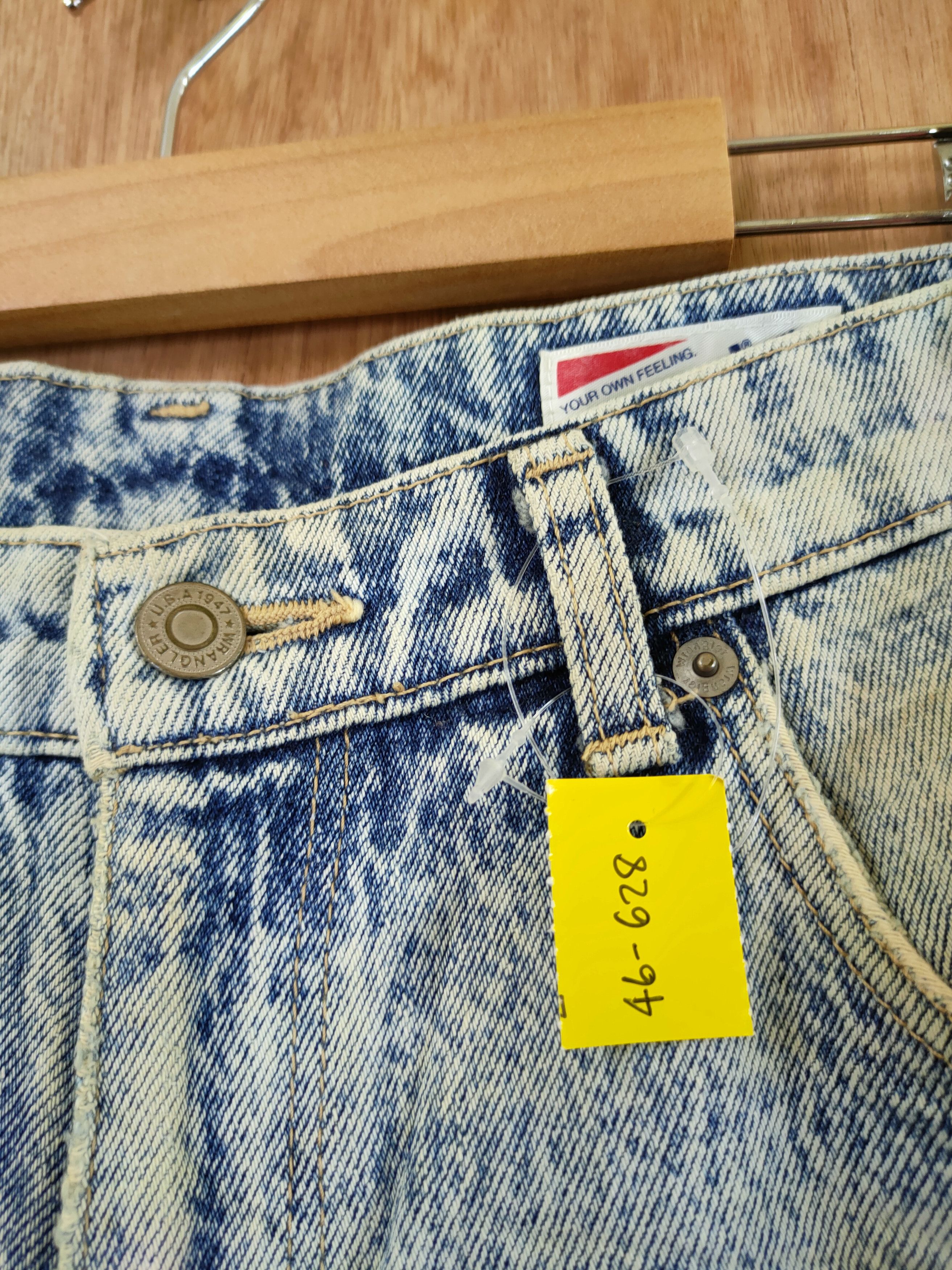 Vintage DL Wrangler vintage acid wash denim pants #46-628 Size US 30 / EU 46 - 6 Thumbnail