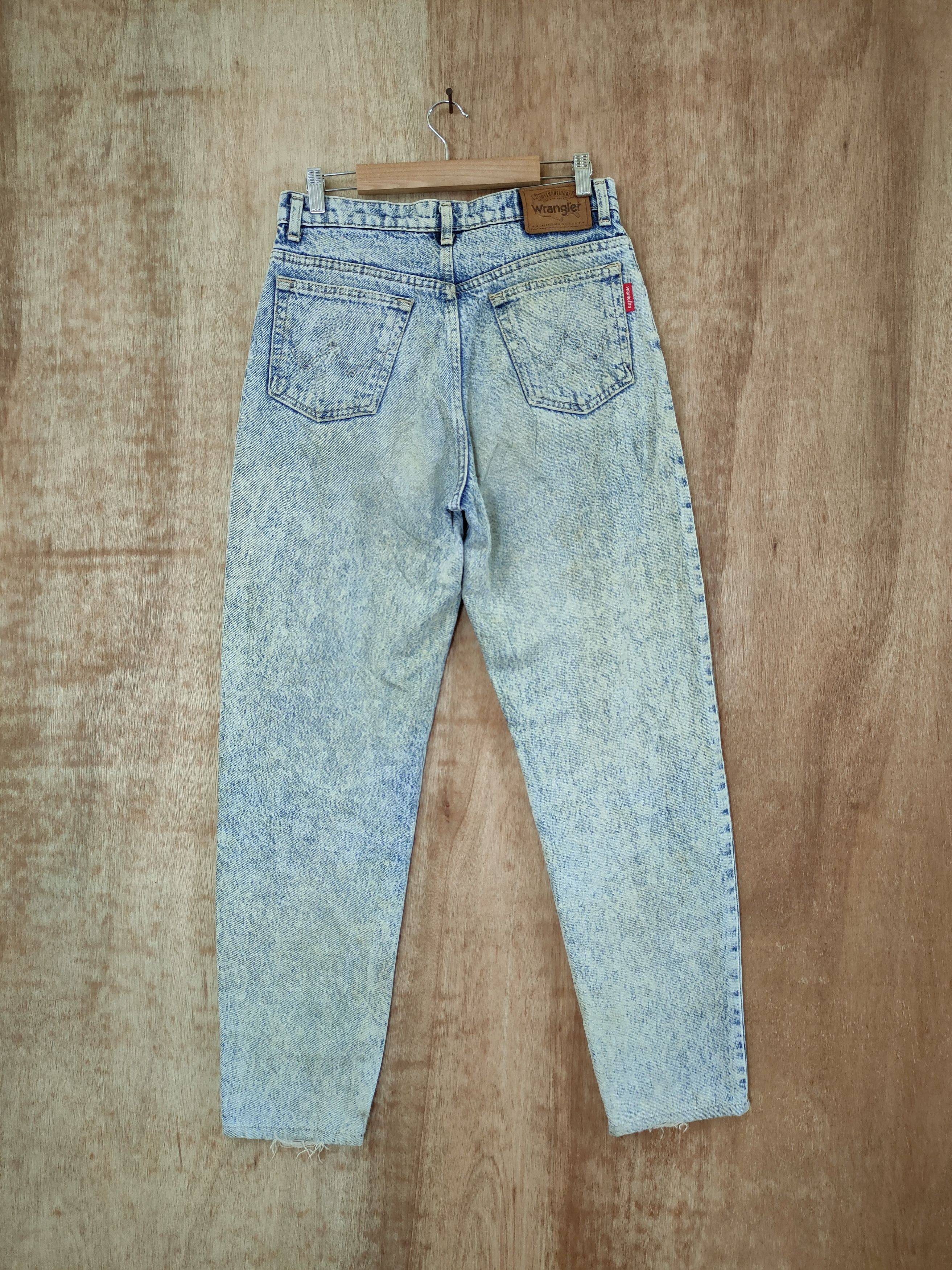 Vintage DL Wrangler vintage acid wash denim pants #46-628 Size US 30 / EU 46 - 7 Thumbnail