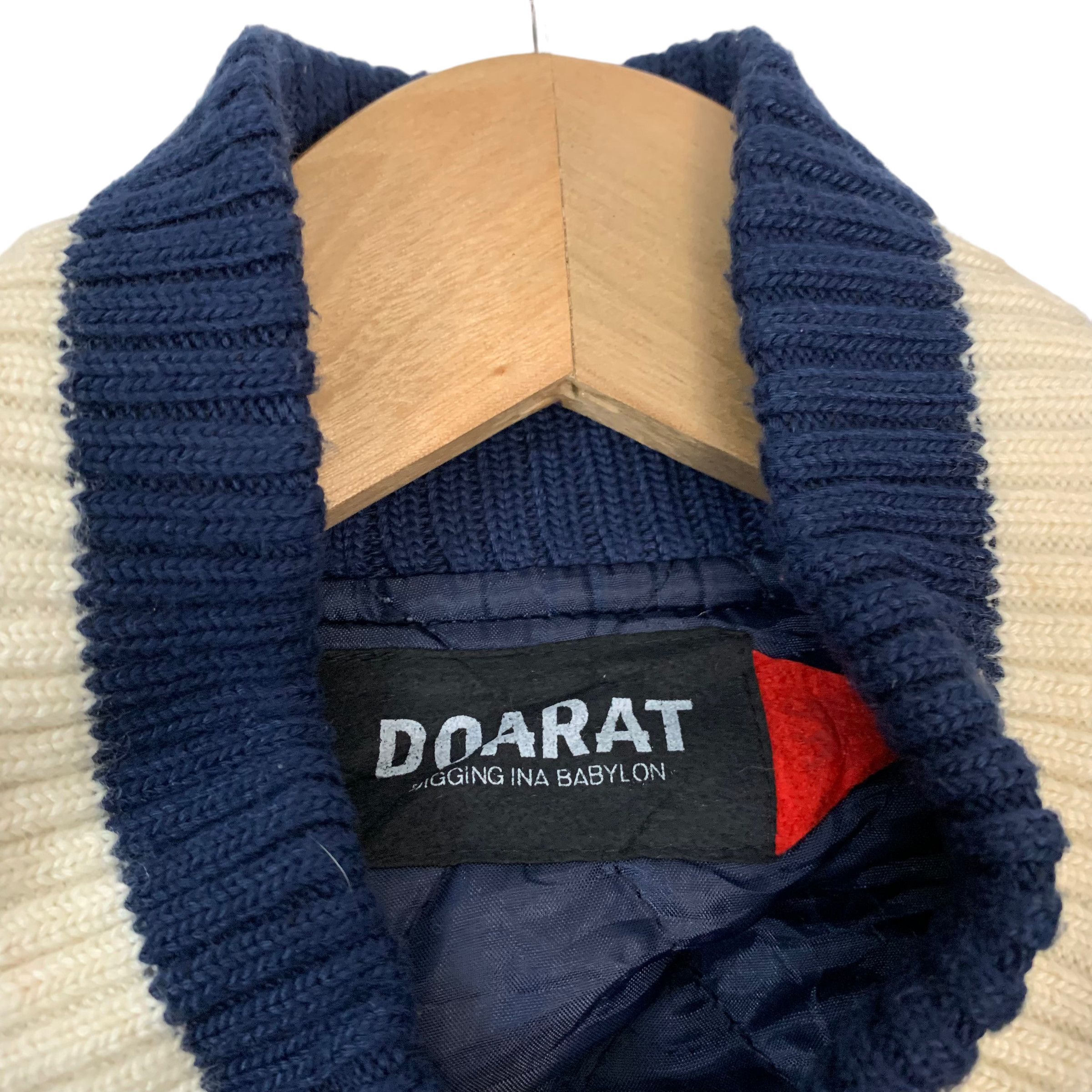 Doarat Wool Leather Varsity Jacket