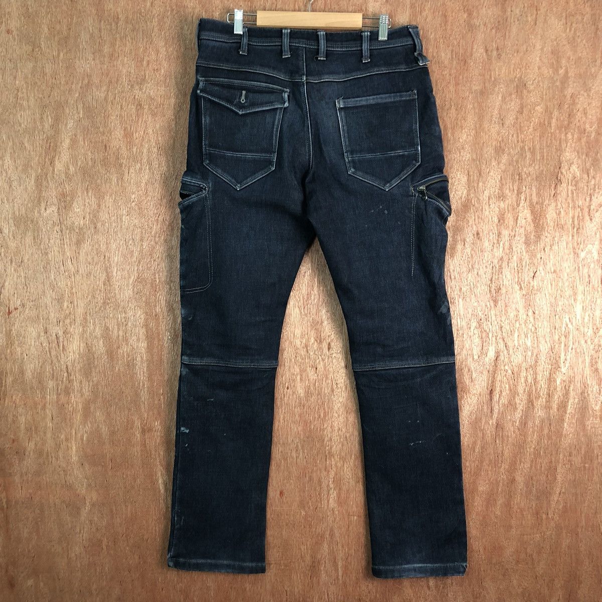 Japanese Brand DLL Field Core Dark Blue Denim Jeans Pants #c242 Size US 31 - 9 Thumbnail