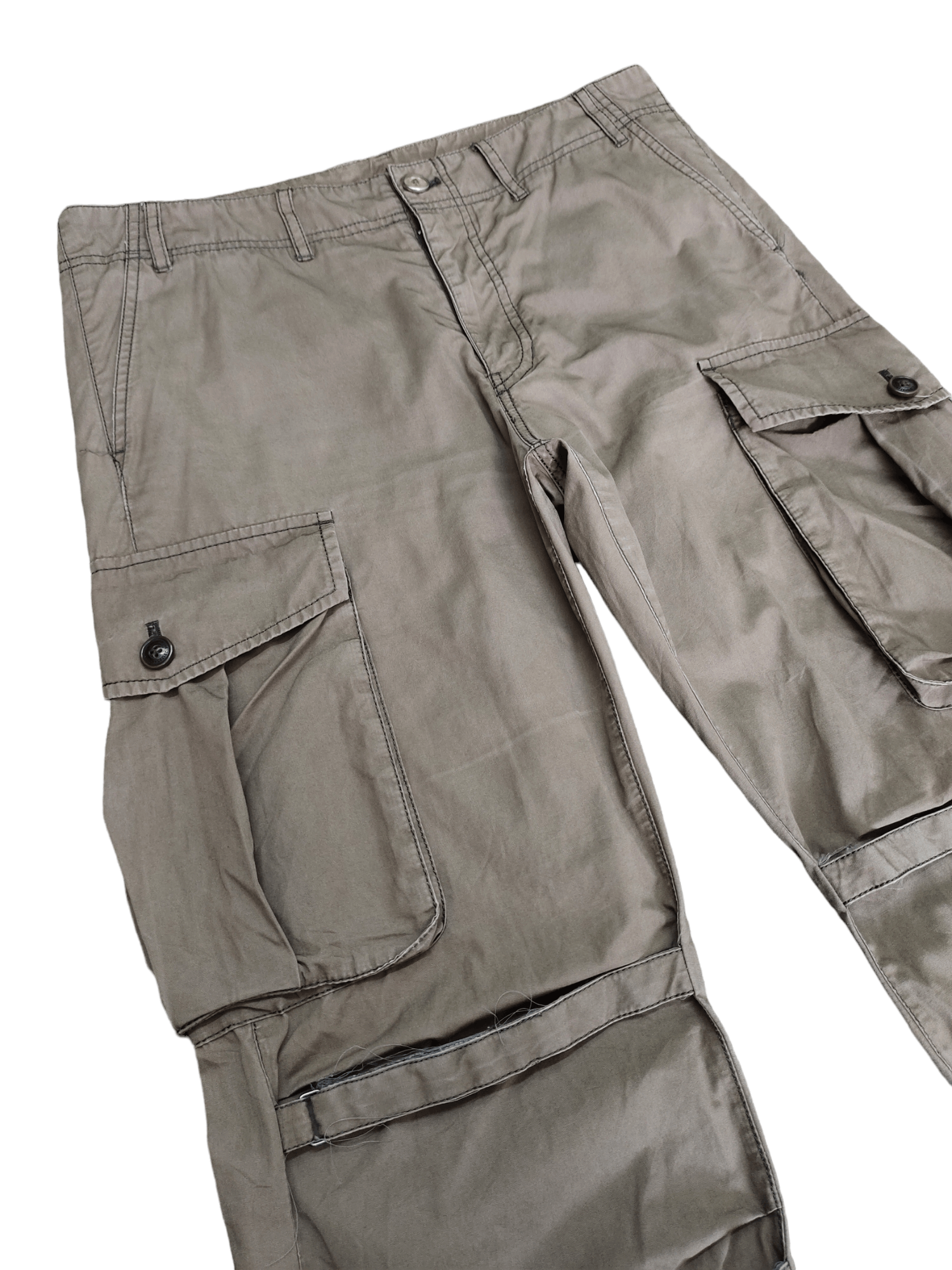 291295=Homme 291295=Homme Japan Tactical Bondage Cargo Pants Size US 33 - 3 Thumbnail