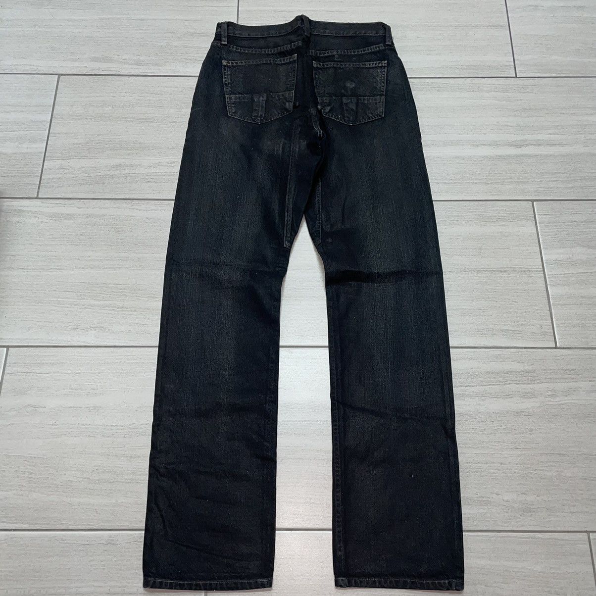 Rick Owens Rick Owens SLAB Waxed Denim Size US 30 / EU 46 - 5 Thumbnail
