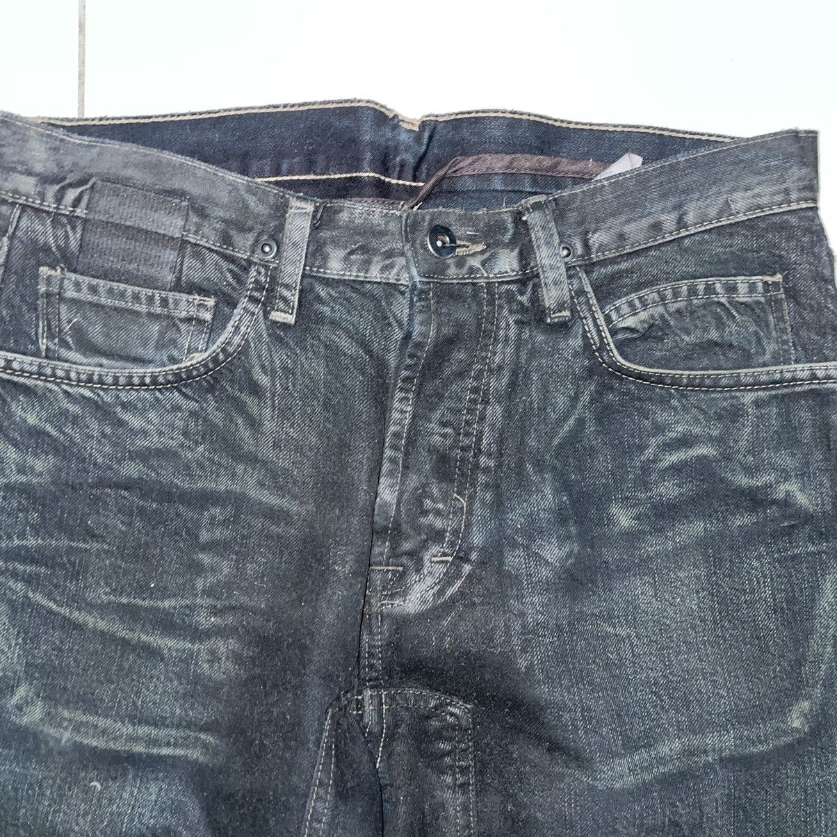 Rick Owens Rick Owens SLAB Waxed Denim Size US 30 / EU 46 - 2 Thumbnail