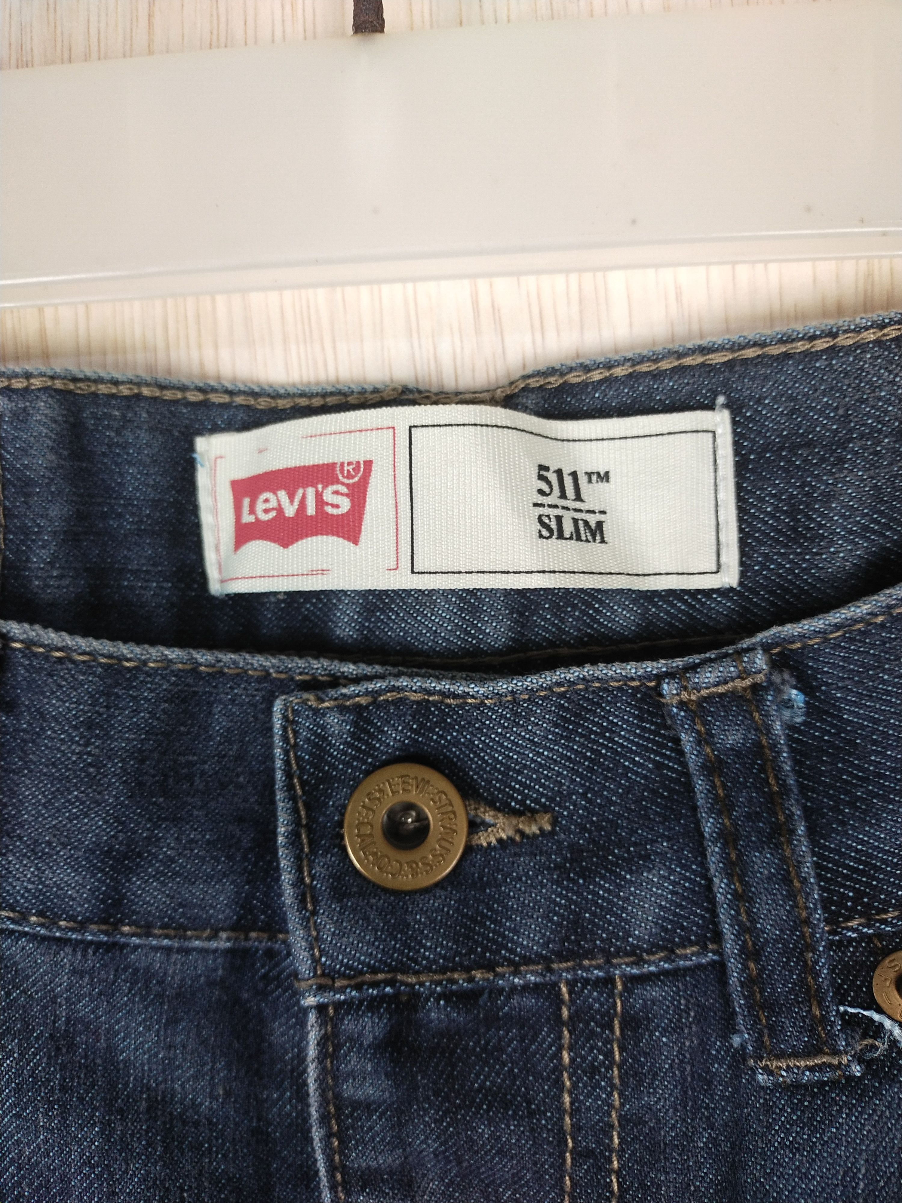 Levi's DL Levi's slim blue denim jeans #2779 Size US 28 / EU 44 - 3 Thumbnail