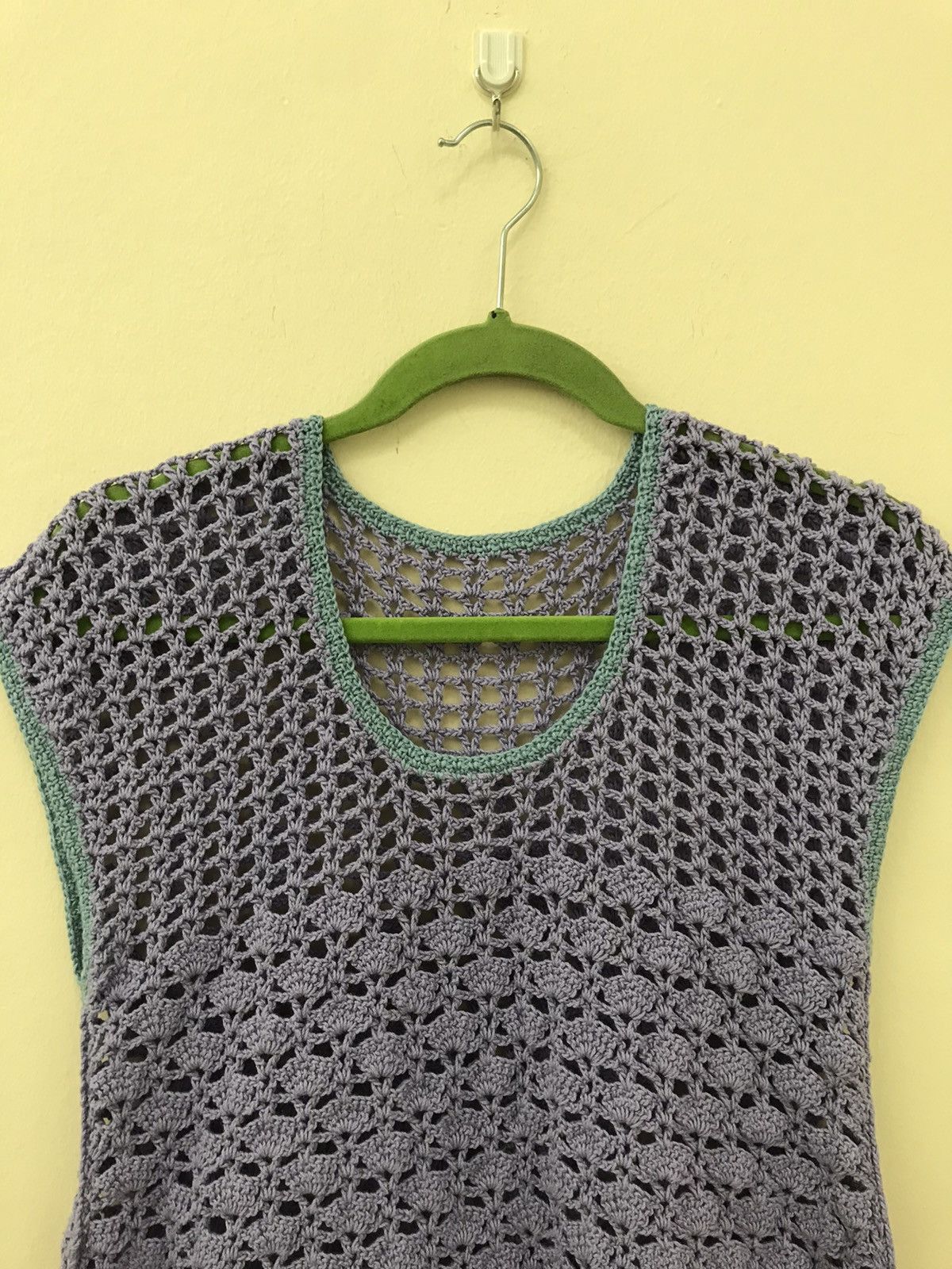 Japanese Brand Unbranded Vintage Styles Coloured Cable Knit Blouse Size S / US 4 / IT 40 - 4 Thumbnail