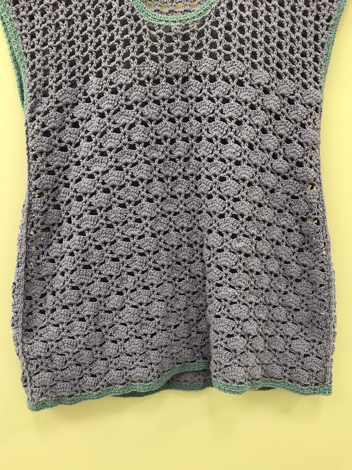 Japanese Brand Unbranded Vintage Styles Coloured Cable Knit Blouse Size S / US 4 / IT 40 - 5 Thumbnail