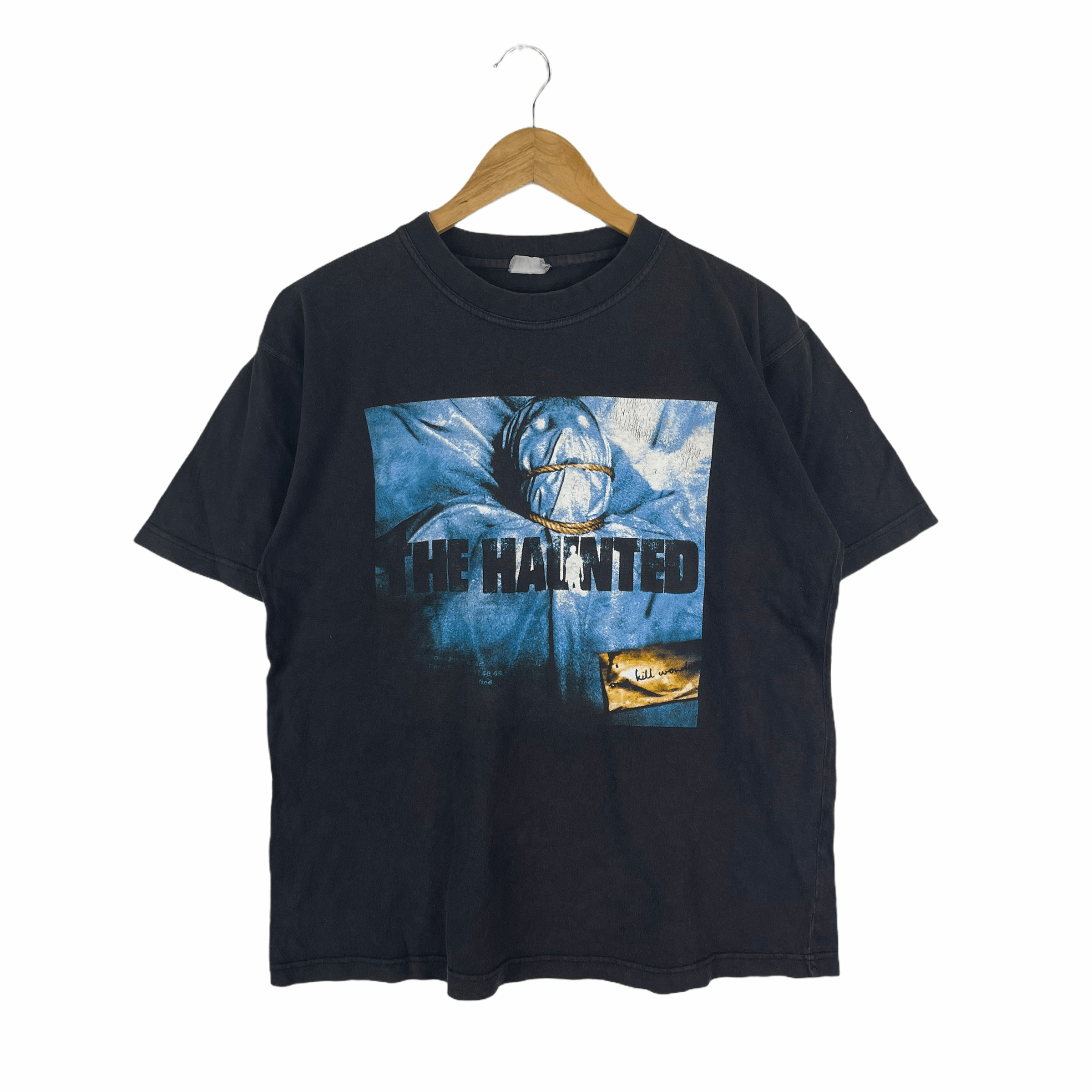 Band Tees Vintage THE HAUNTED Swedish Band Black T Shirt Size US L / EU 52-54 / 3 - 1 Thumbnail
