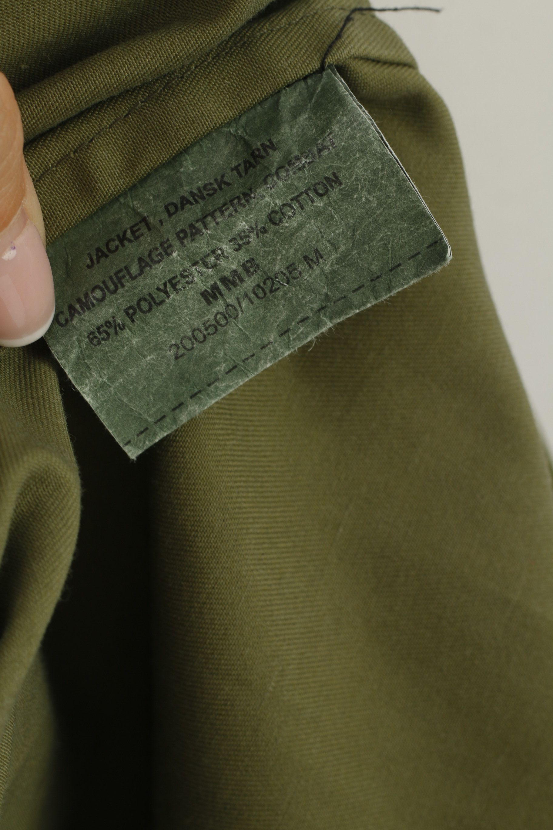 Vintage MMB Men M Jacket Green Cotton Moro Army Military 5700 Size US M / EU 48-50 / 2 - 6 Thumbnail