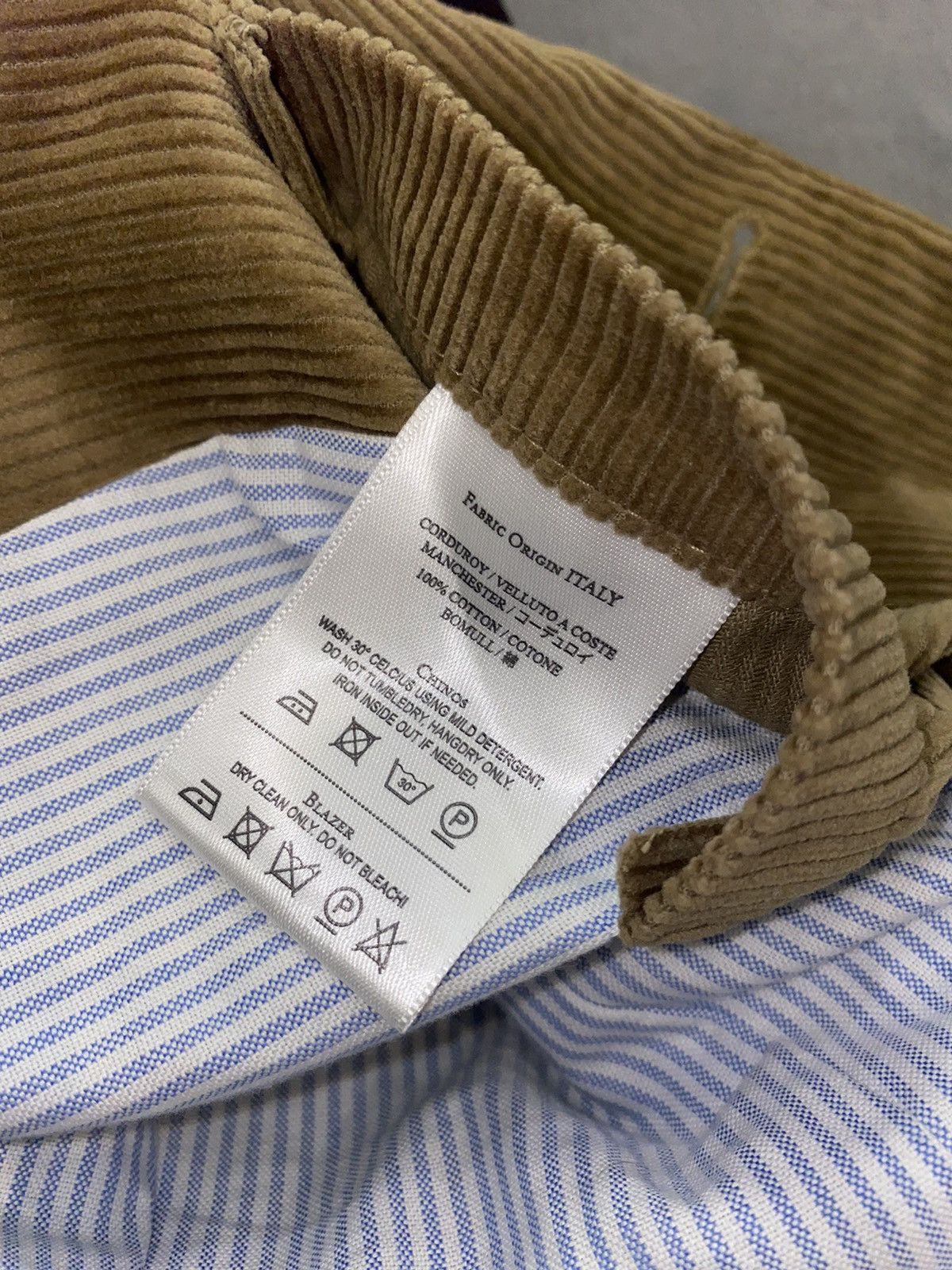 Our Legacy DS! Our Legacy Beige Corduroy Blazer Size 38R - 17 Thumbnail